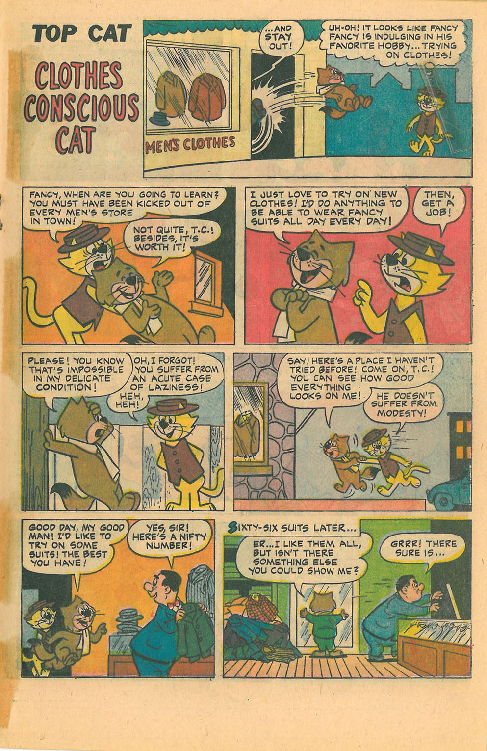 Read online Top Cat (1962) comic -  Issue #22 - 21