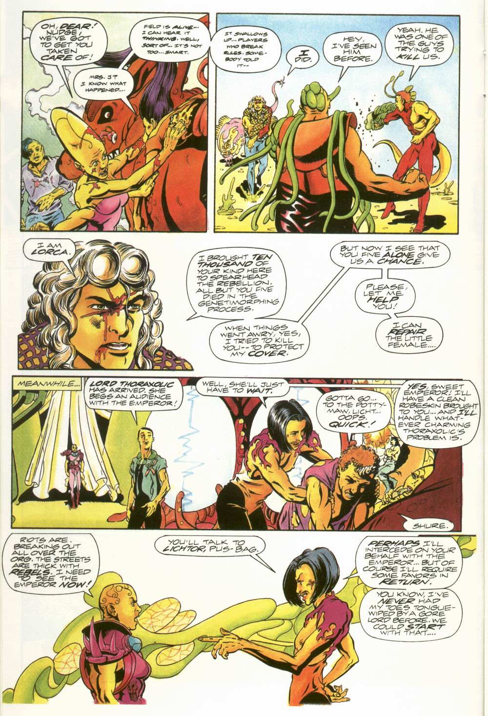 Read online Warriors of Plasm comic -  Issue #4 - 11