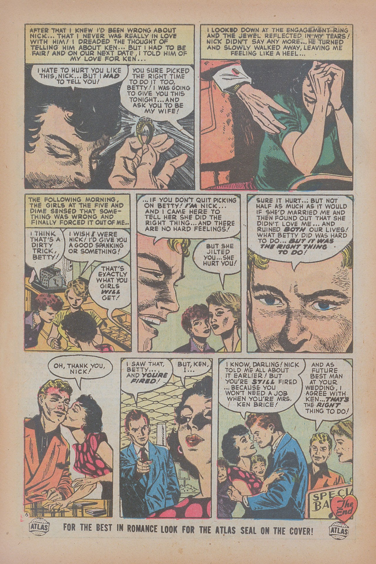 Read online Love Romances comic -  Issue #39 - 32