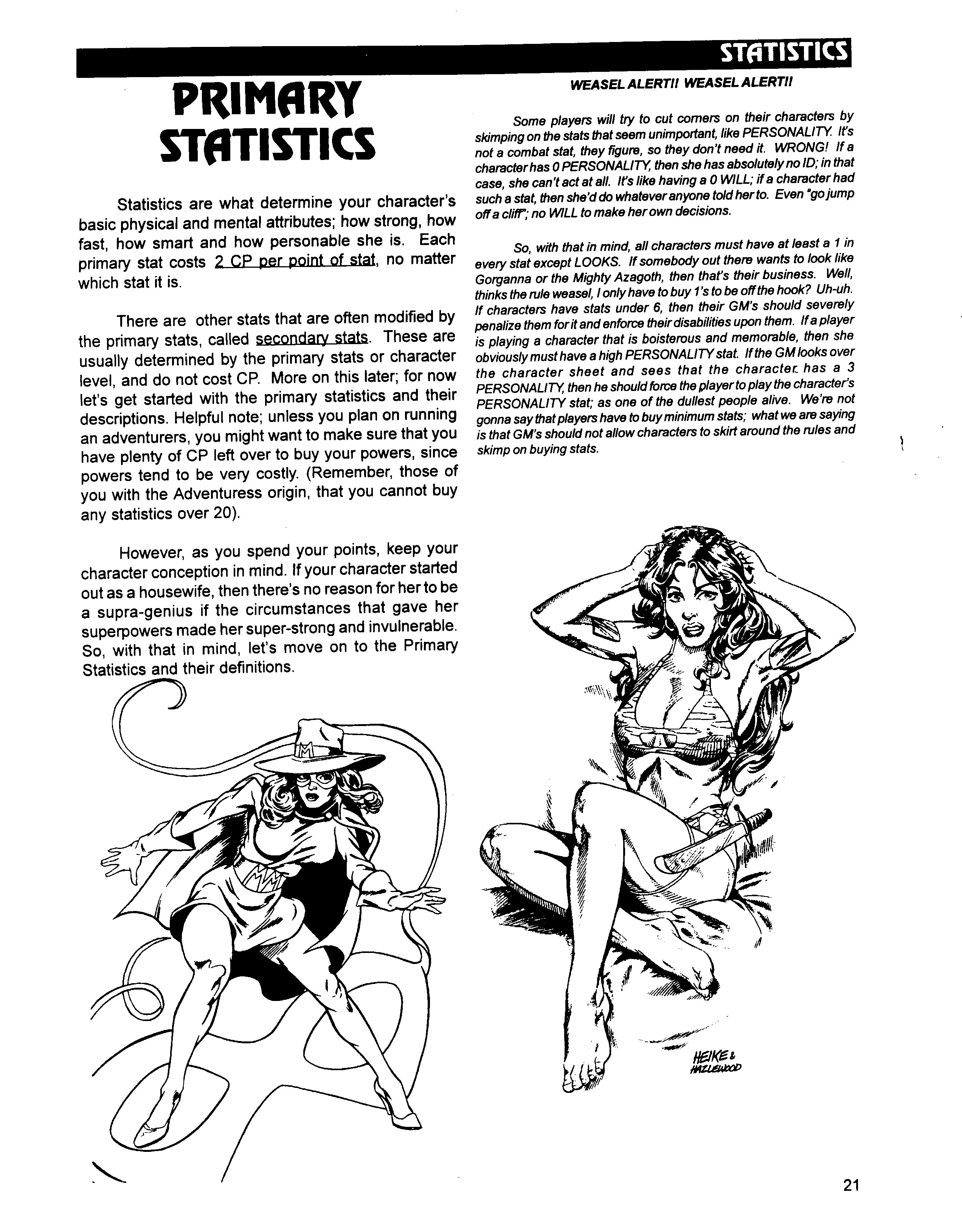 Read online Superbabes: The Femforce Role-Playing Game comic -  Issue # TPB - 23