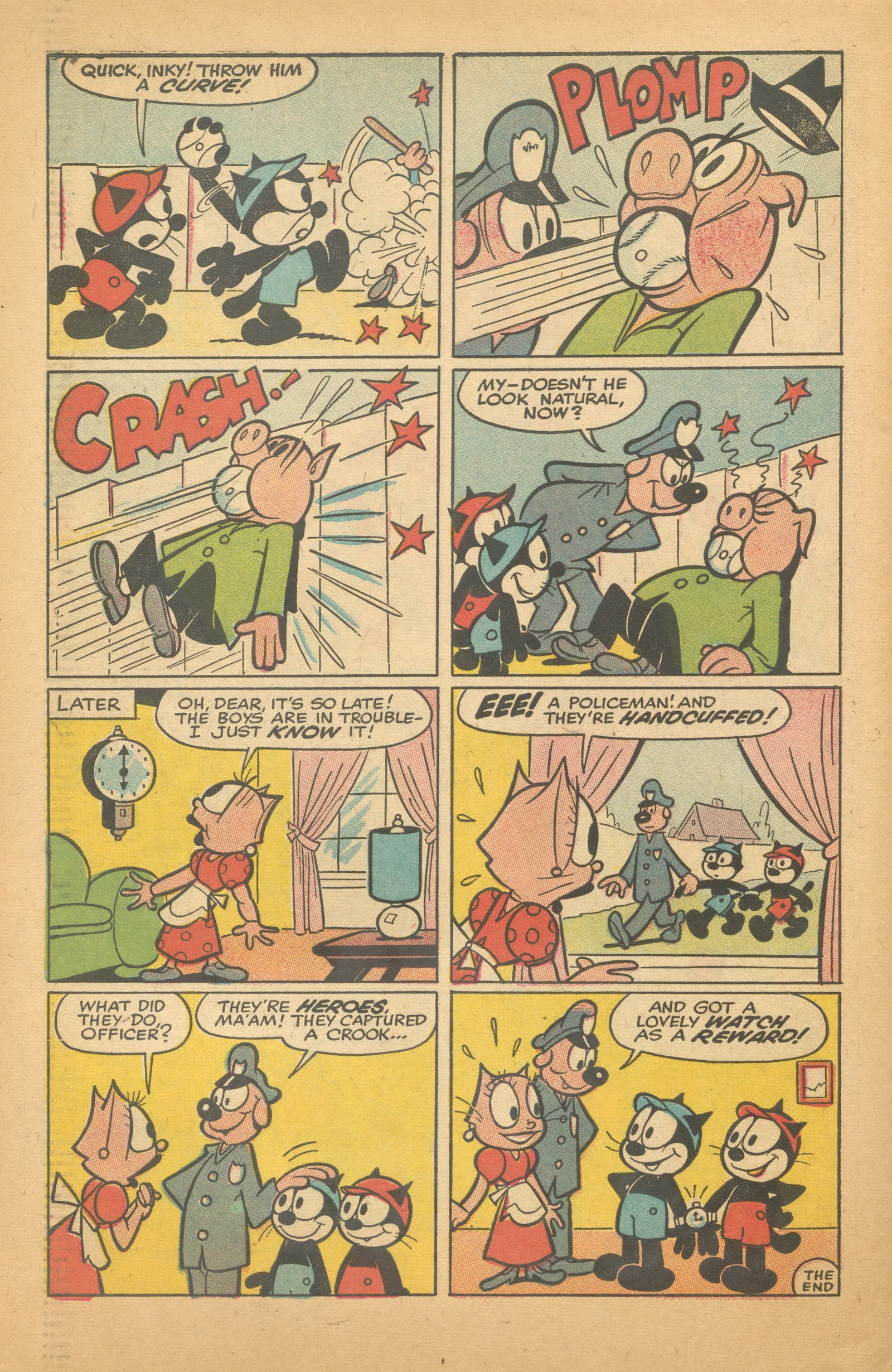 Read online Felix the Cat (1955) comic -  Issue #95 - 32