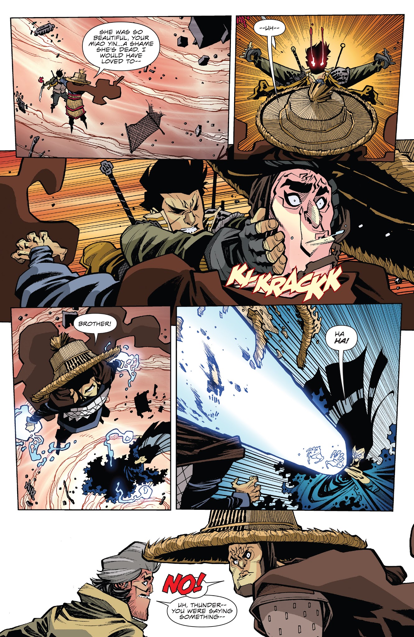 Read online Big Trouble in Little China: Old Man Jack comic -  Issue #5 - 21