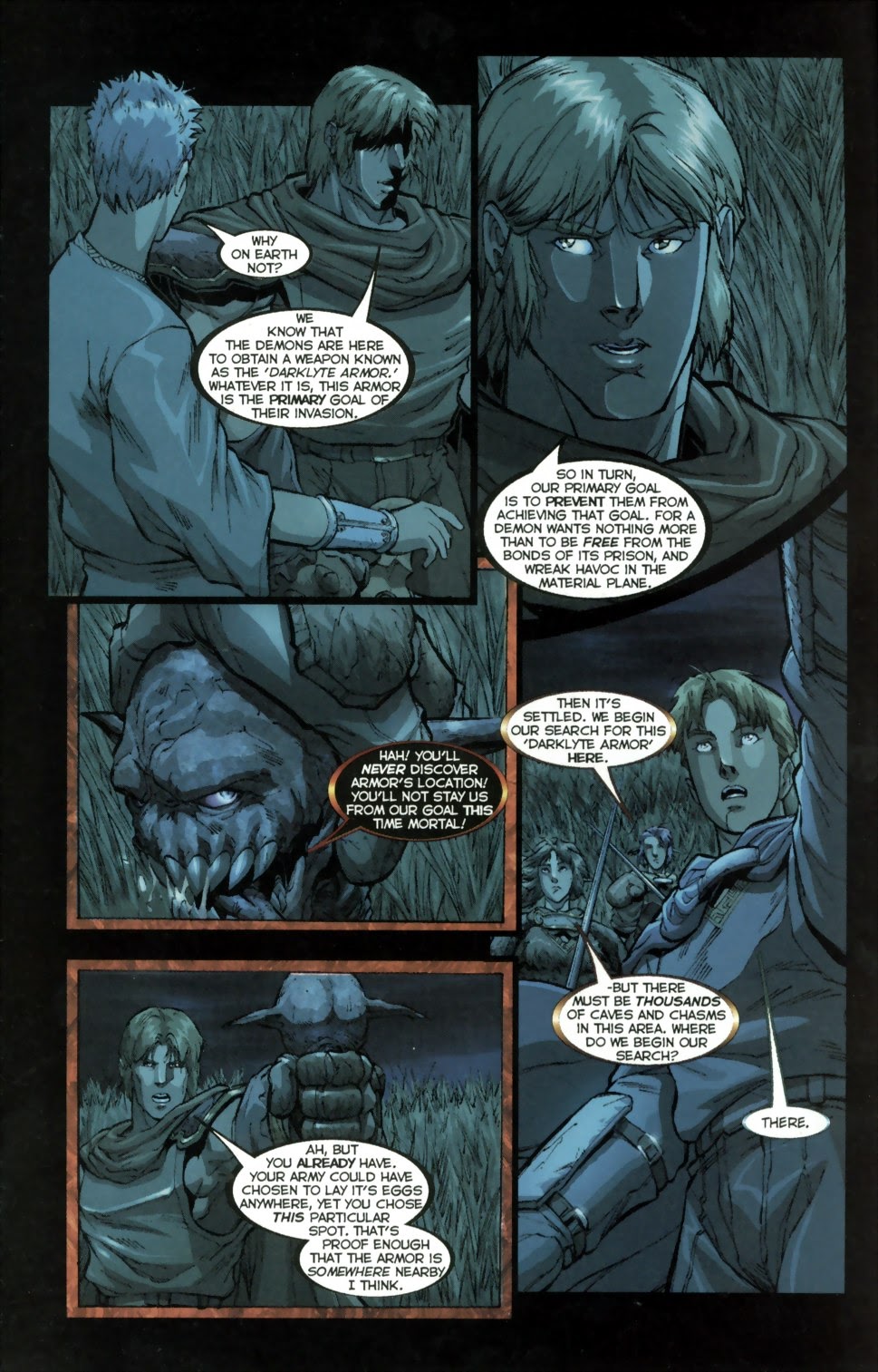 Read online Warlands comic -  Issue #6 - 11