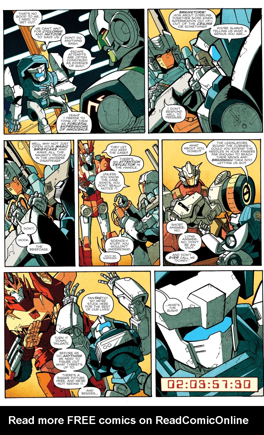 Read online The Transformers: More Than Meets The Eye comic -  Issue #18 - 18