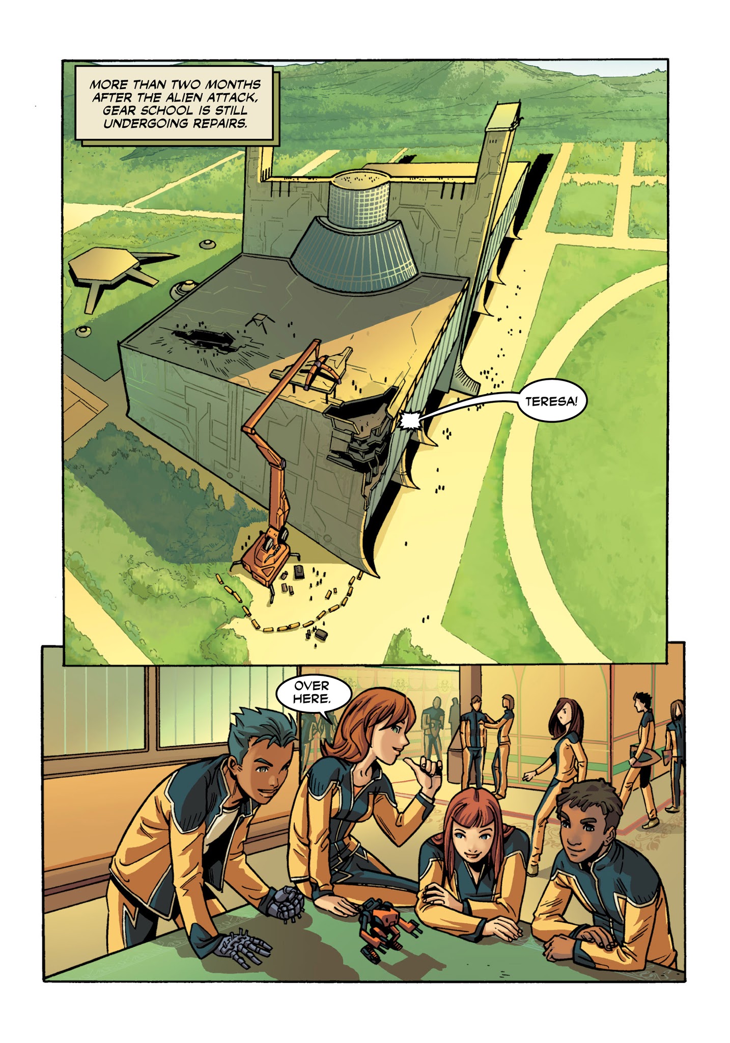 Read online Gear School comic -  Issue # TPB 2 - 5