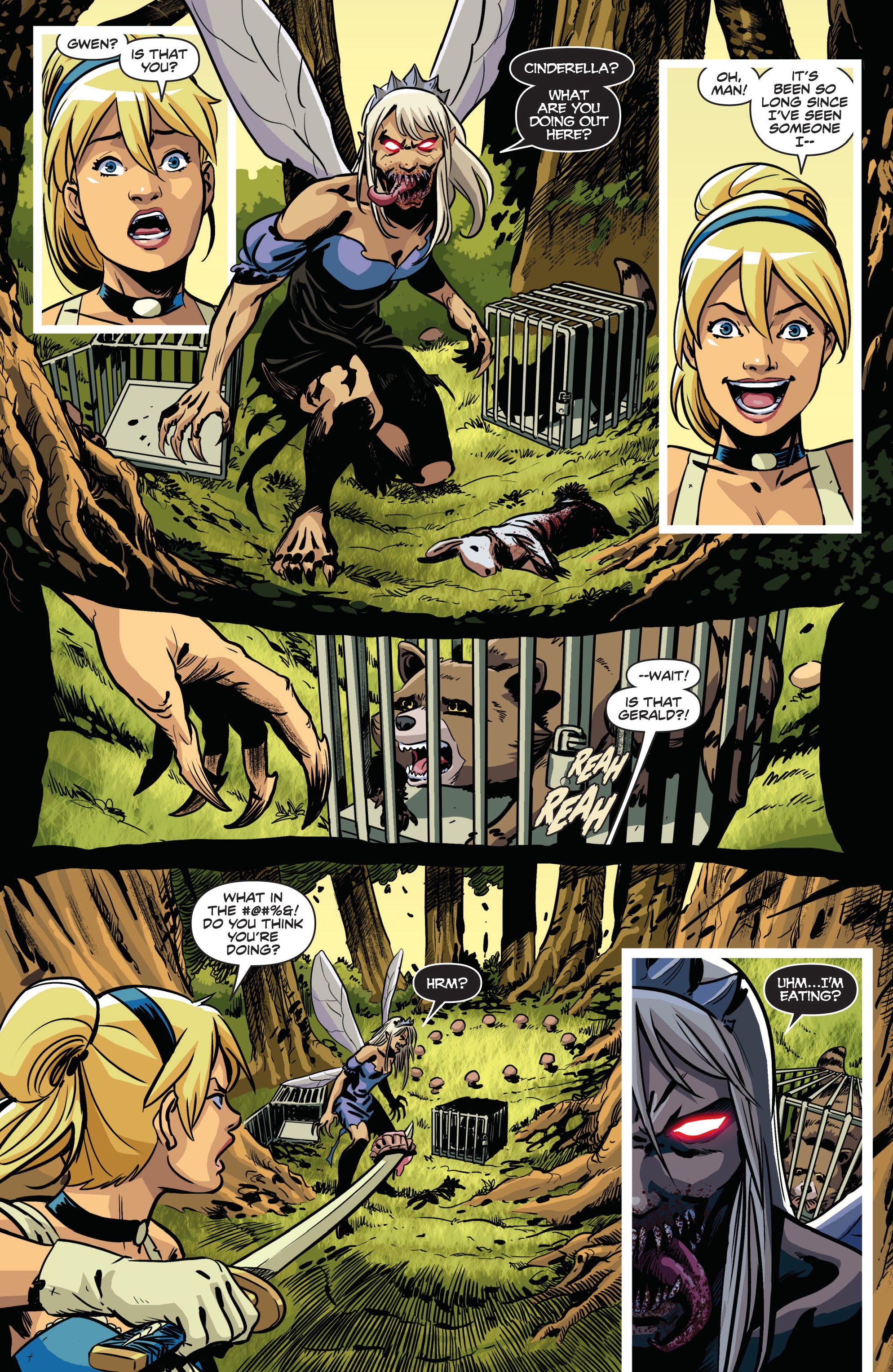 Read online Grimm Spotlight: Cinderella vs The Tooth Fairy comic -  Issue # Full - 9