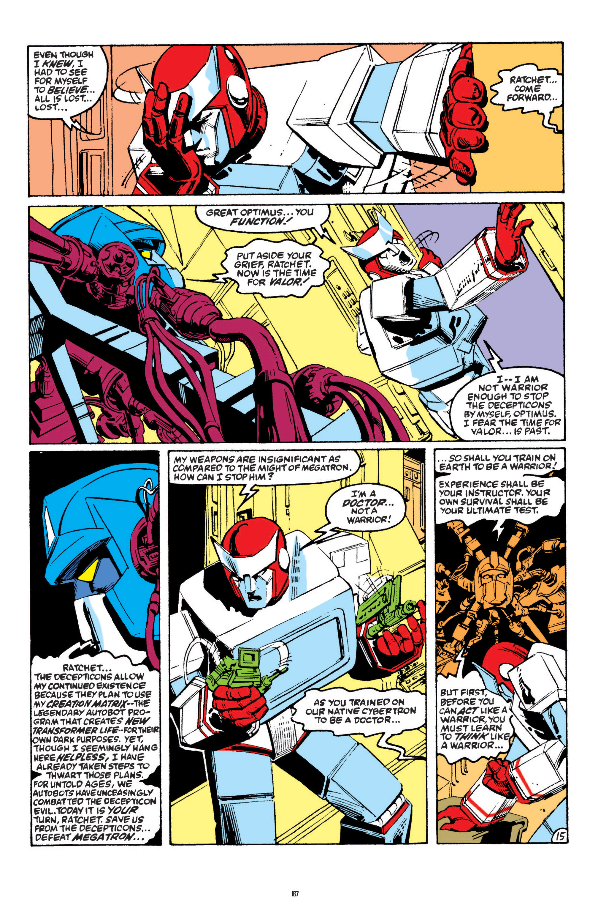 Read online The Transformers Classics comic -  Issue # TPB 1 - 168