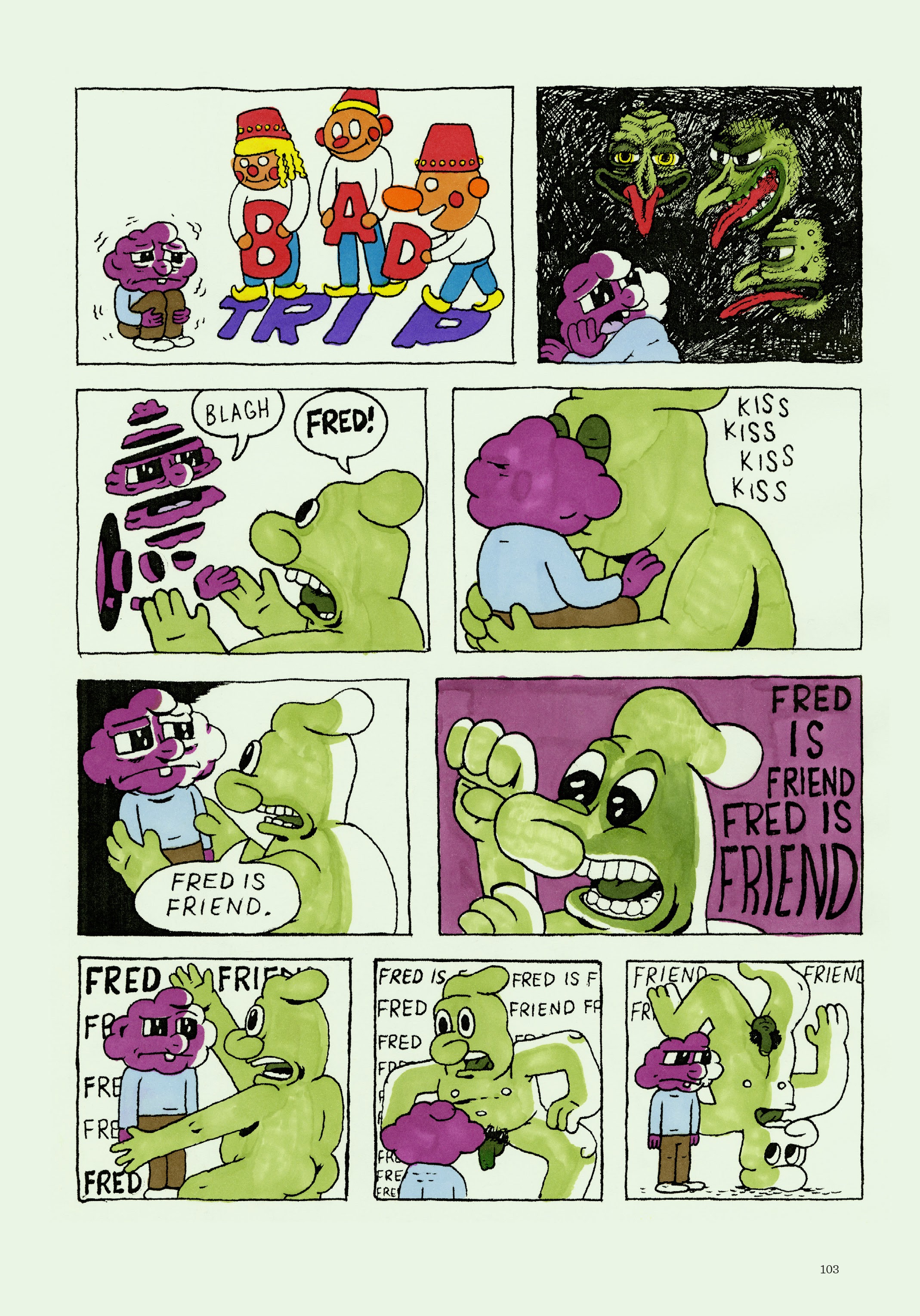 Read online Now: The New Comics Anthology comic -  Issue #7 - 103