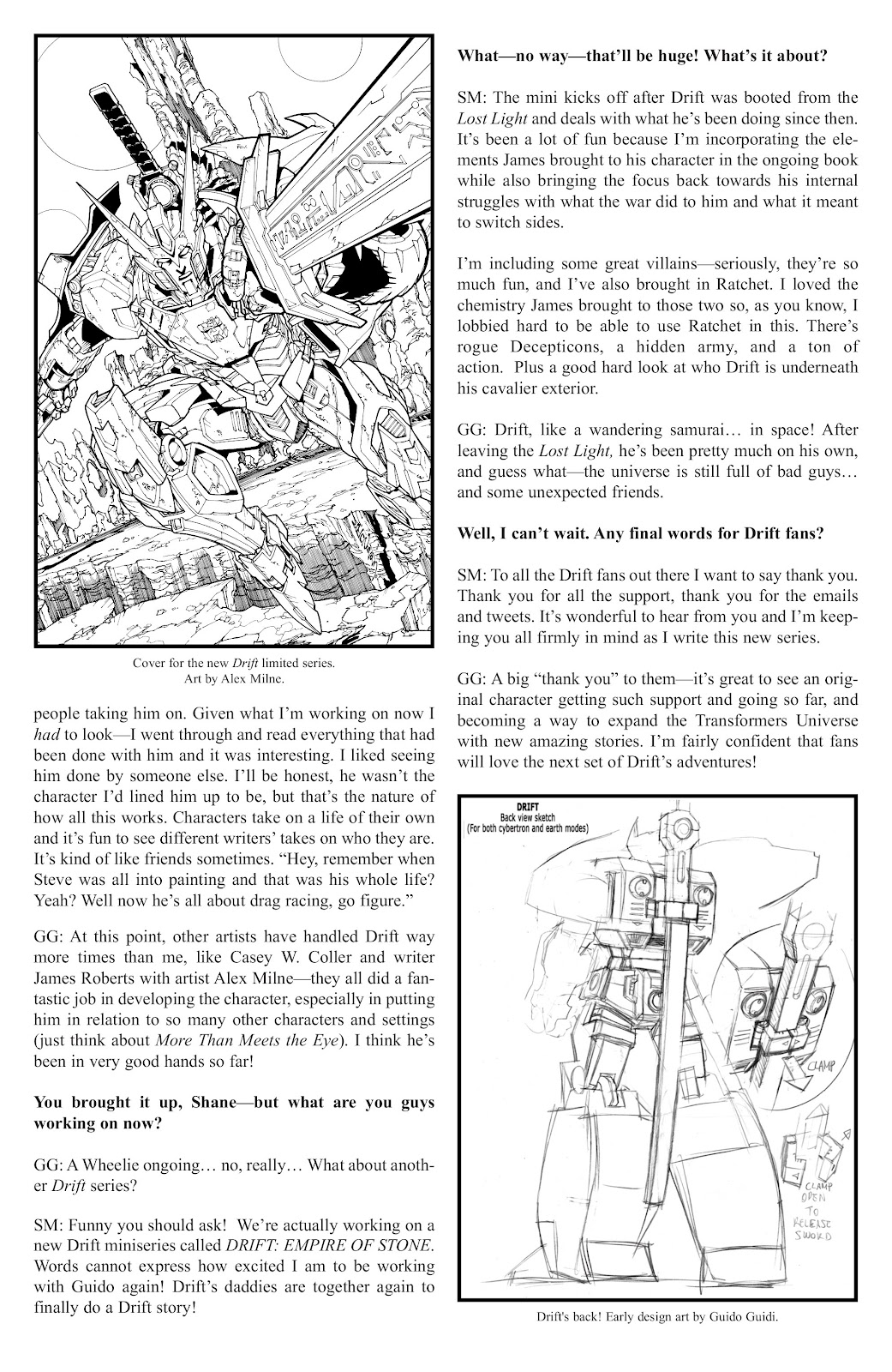 The Transformers Spotlight: Drift Director's Cut issue Full - Page 38