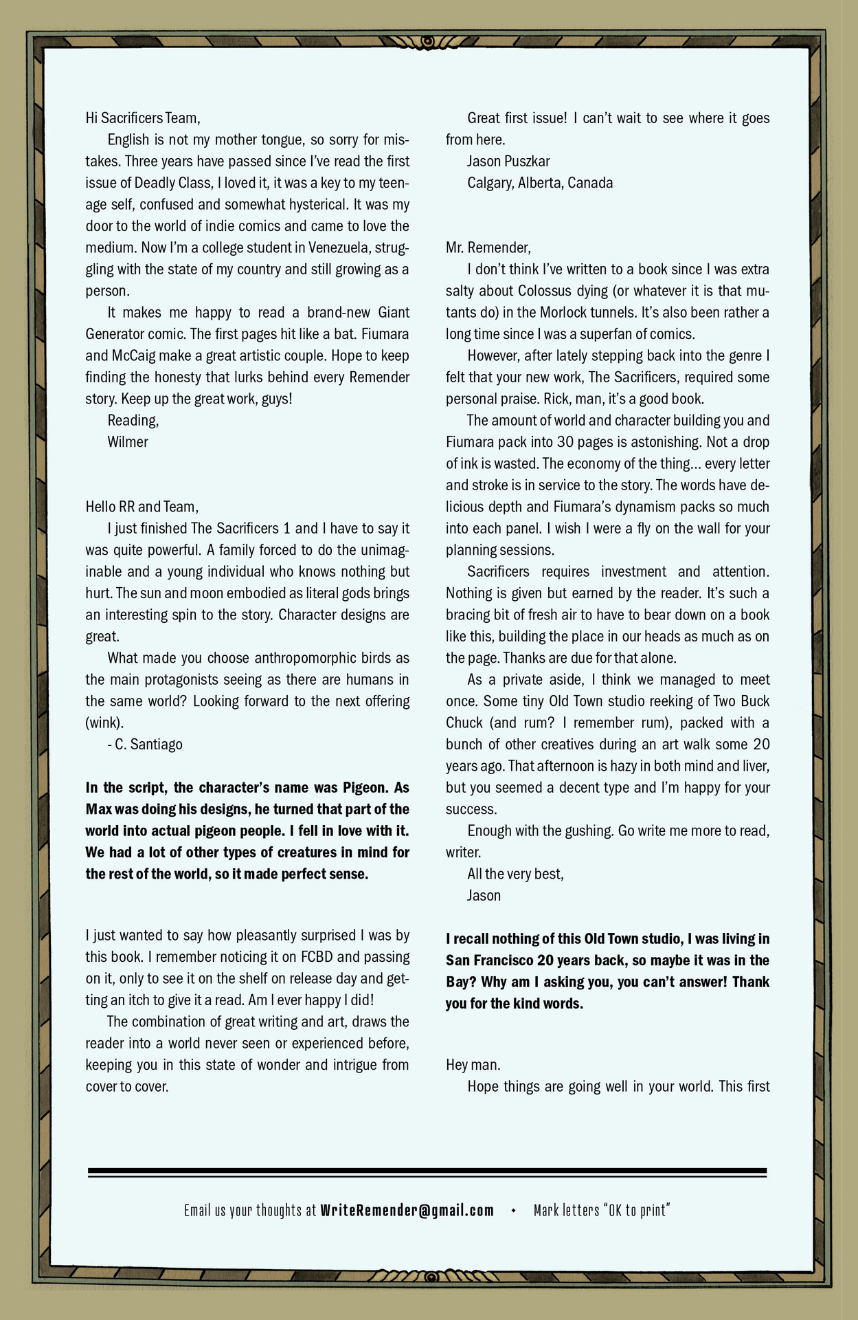Read online The Sacrificers comic -  Issue #4 - 23