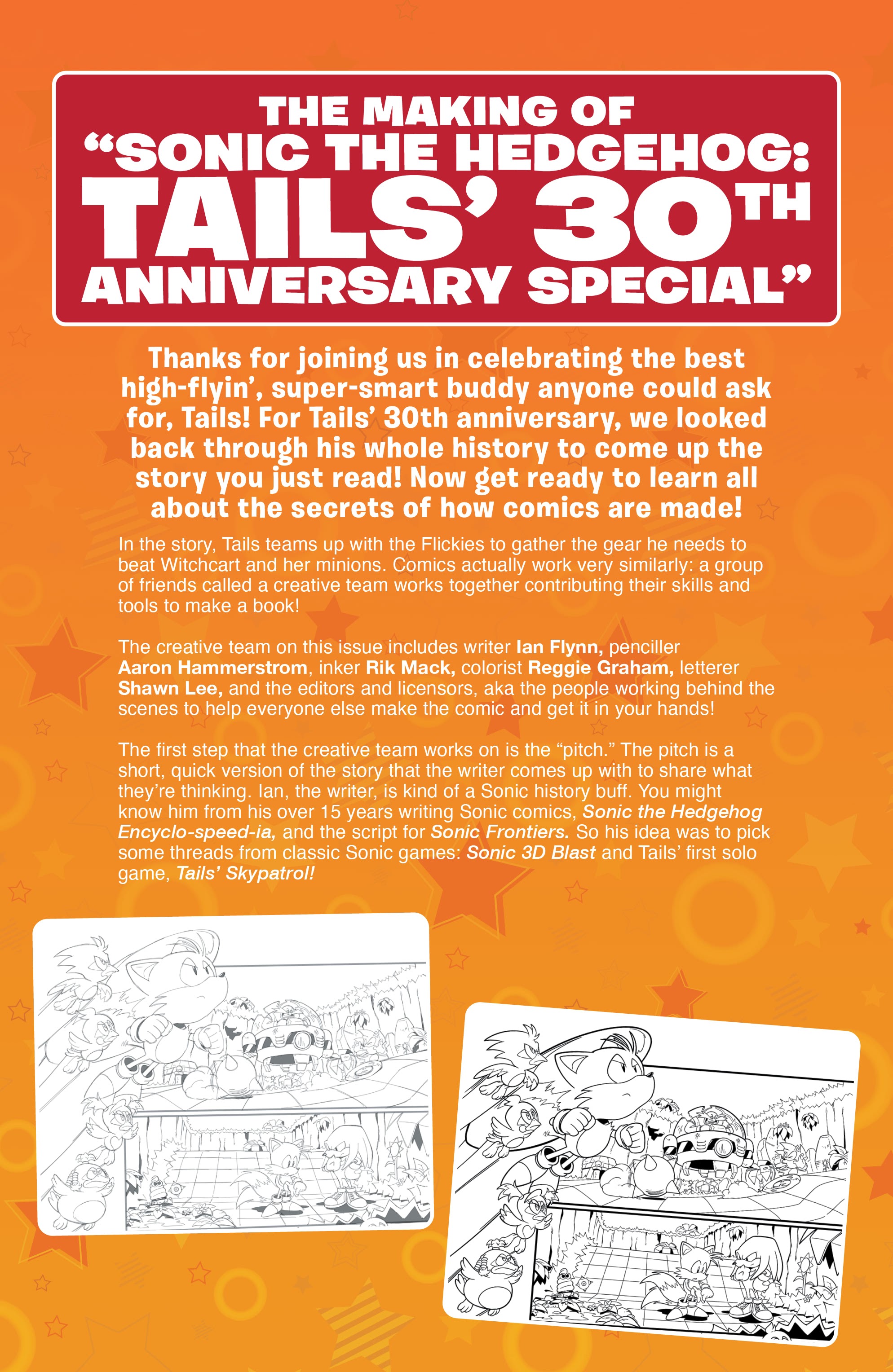 Read online Sonic The Hedgehog: Tails' 30th Anniversary Special comic -  Issue # Full - 38