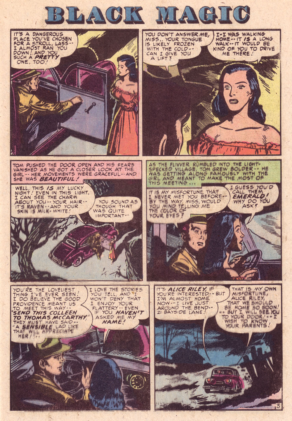 Read online Black Magic (1950) comic -  Issue #1 - 4