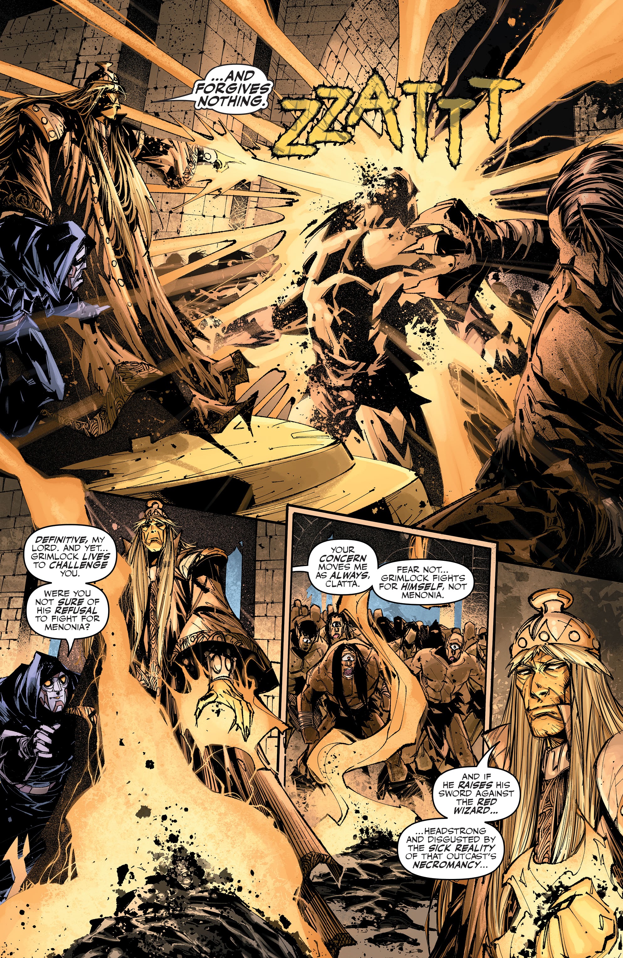 Read online Transformers: King Grimlock comic -  Issue #2 - 21