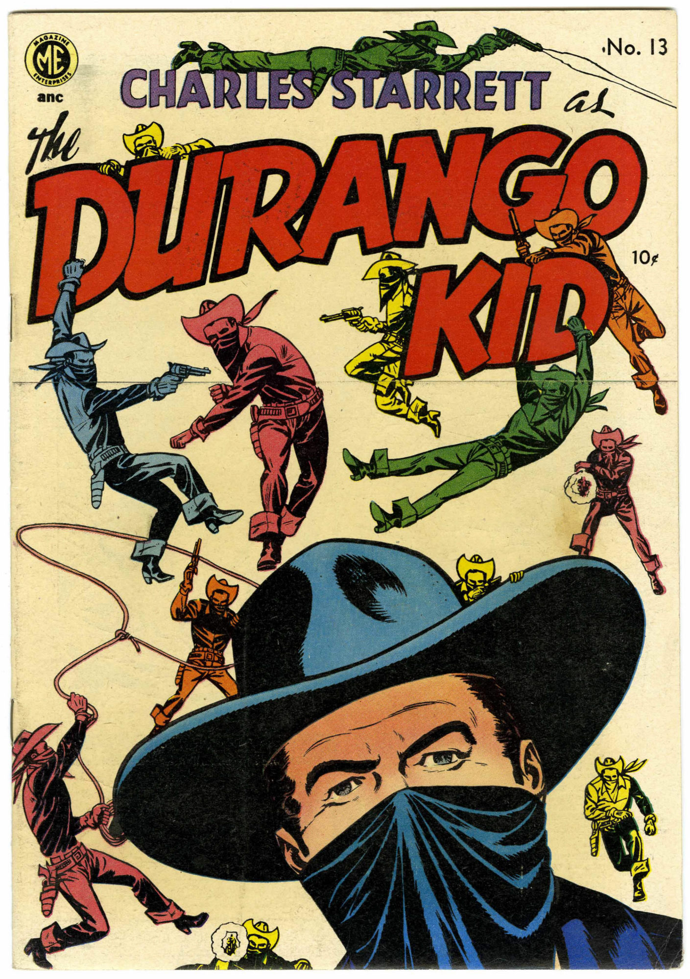 Read online Charles Starrett as The Durango Kid comic -  Issue #13 - 1