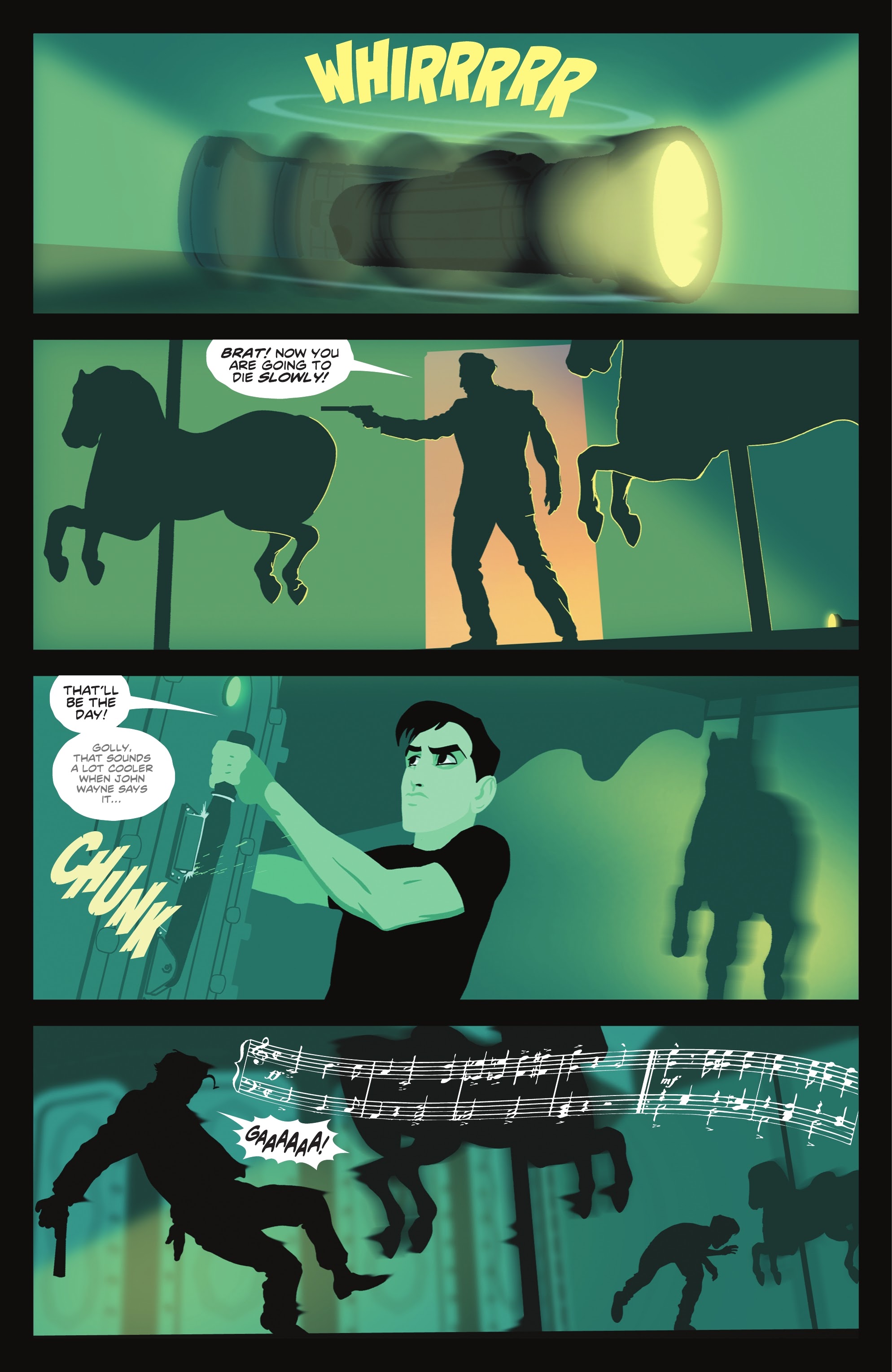 Read online Spy Hunter & Paper Boy comic -  Issue #2 - 18
