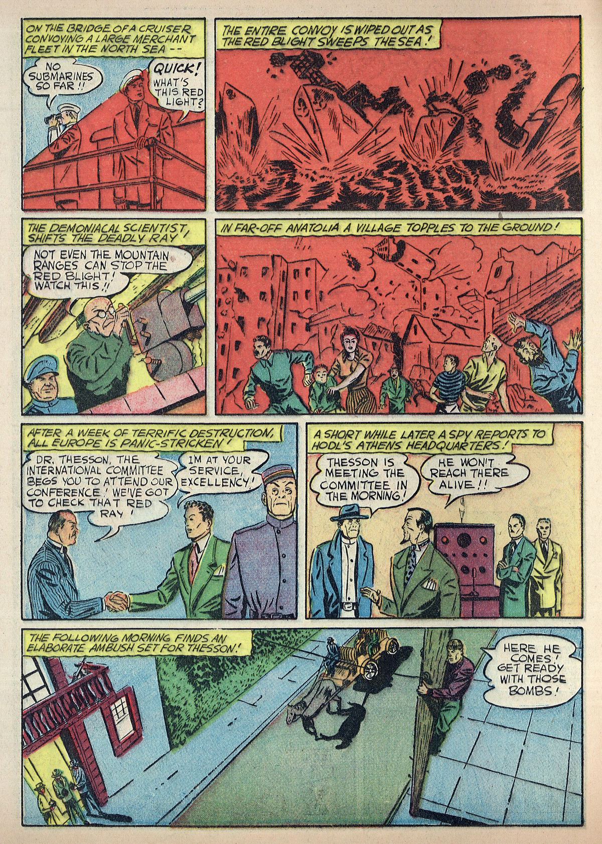 Read online Exciting Comics comic -  Issue #3 - 28