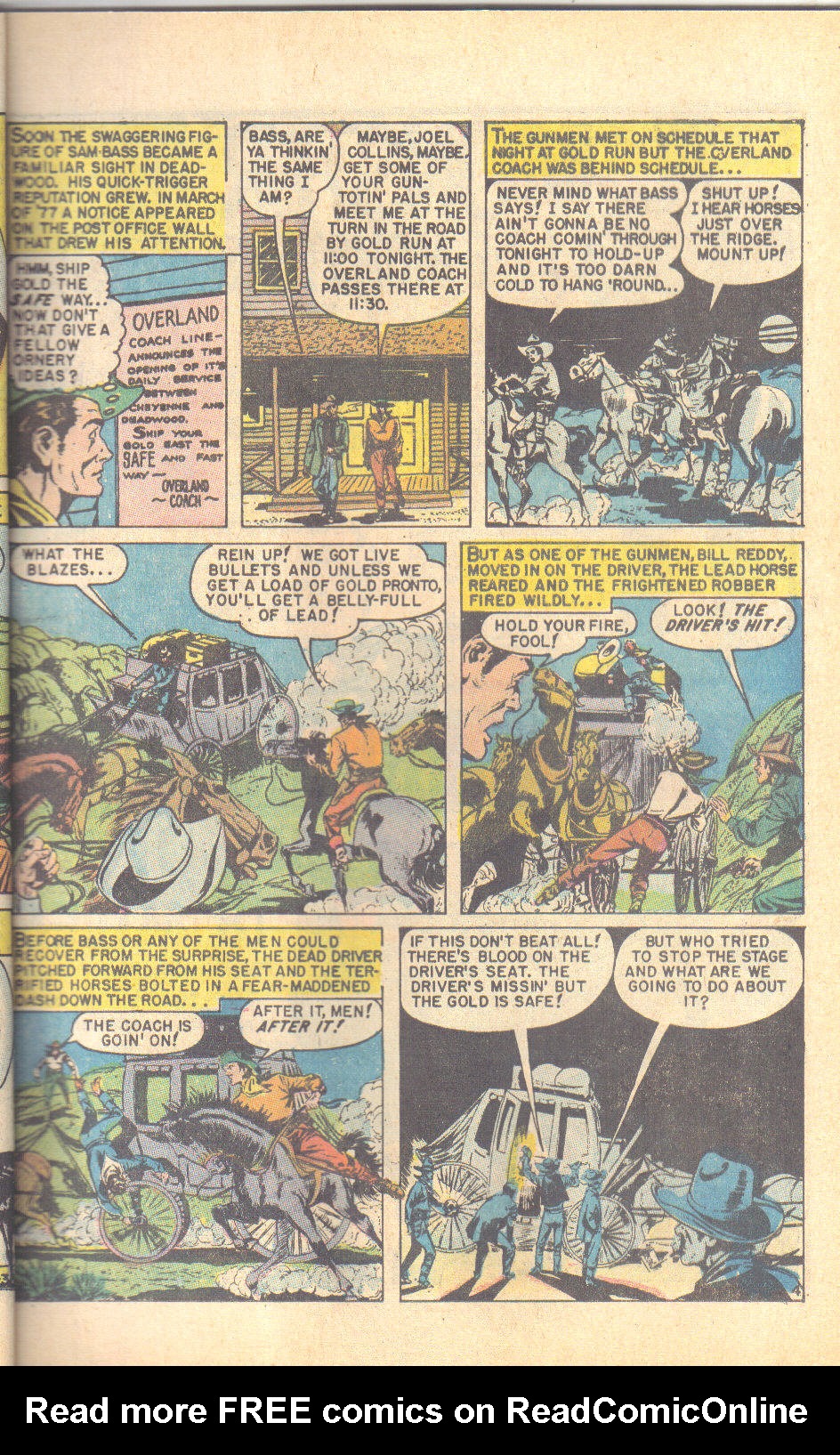 Read online Wild Western Action comic -  Issue #3 - 17