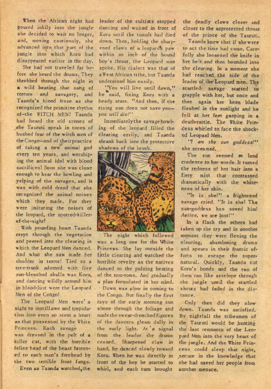 Read online Taanda White Princess of the Jungle comic -  Issue #3 - 27