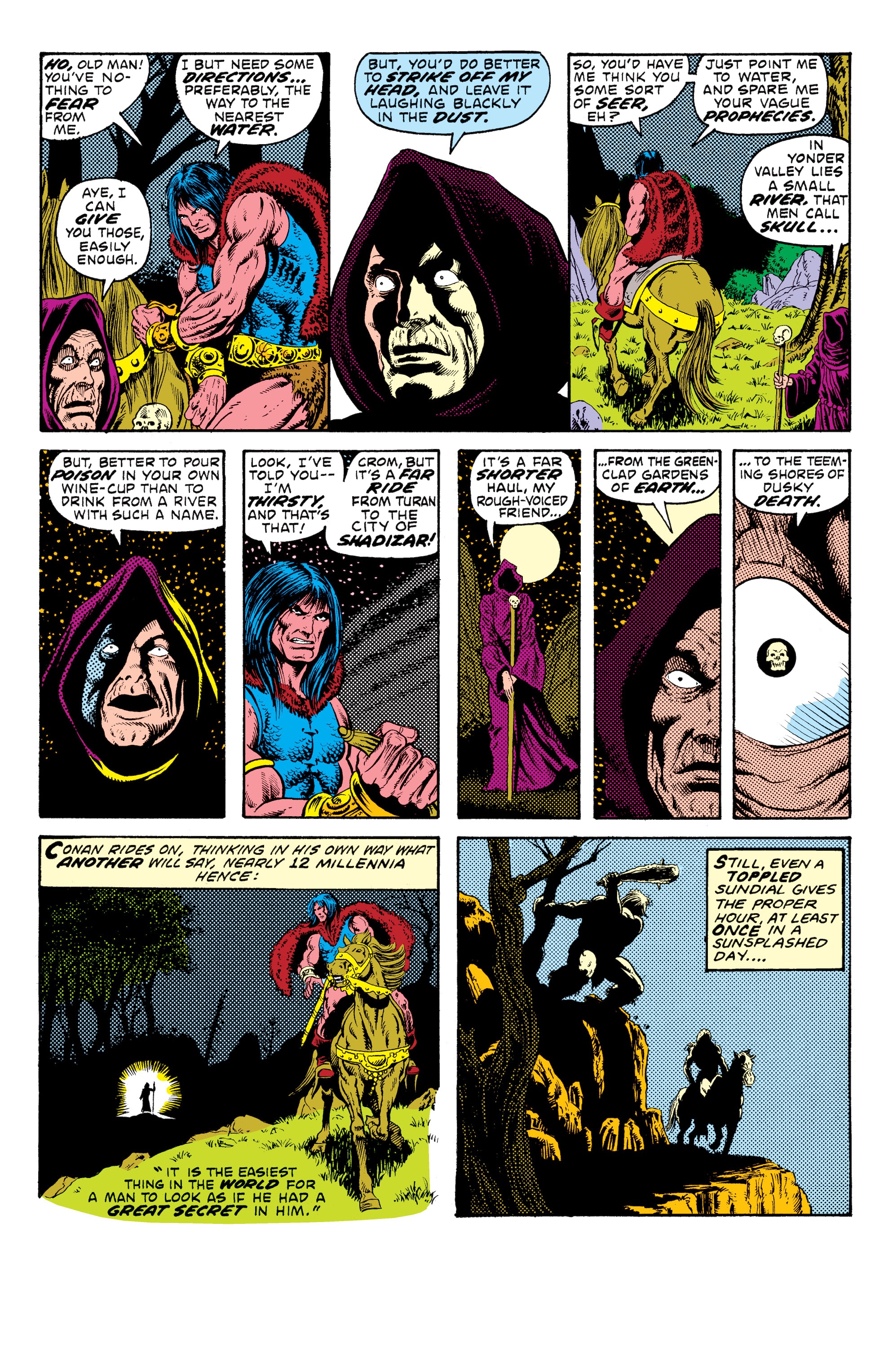 Read online Conan the Barbarian Epic Collection: The Original Marvel Years - Of Once and Future Kings comic -  Issue # TPB (Part 1) - 80