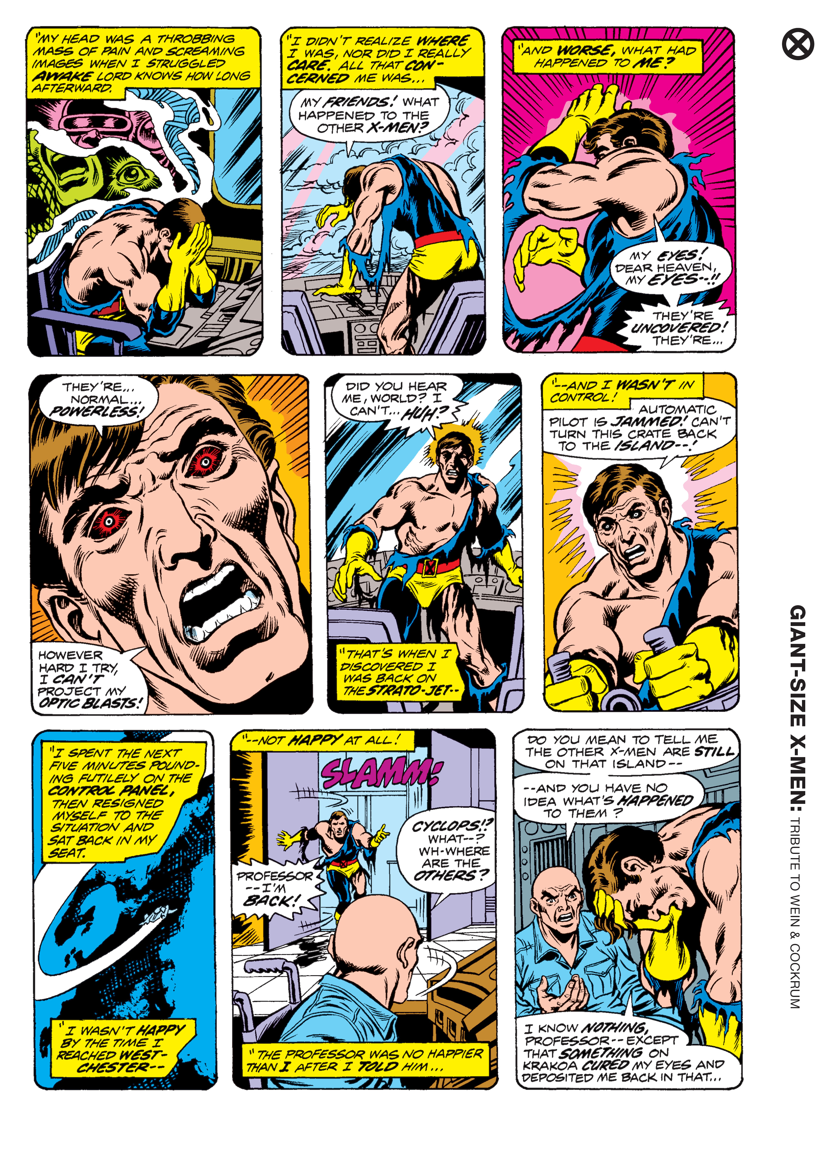 Read online Giant-Size X-Men: Tribute To Wein & Cockrum Gallery Edition comic -  Issue # TPB (Part 1) - 60