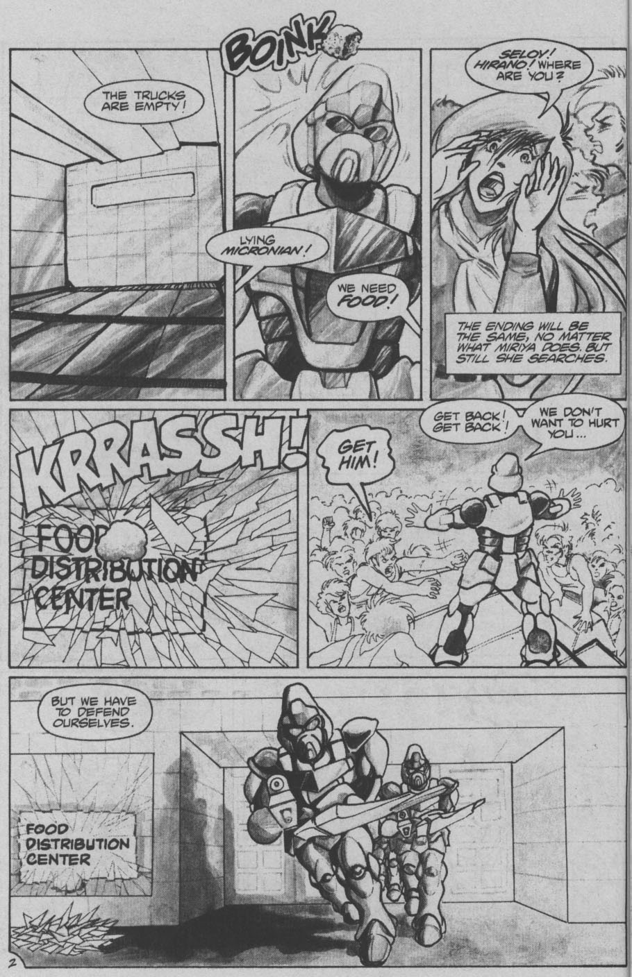 Read online Robotech II: The Sentinels - The Malcontent Uprisings comic -  Issue #1 - 4