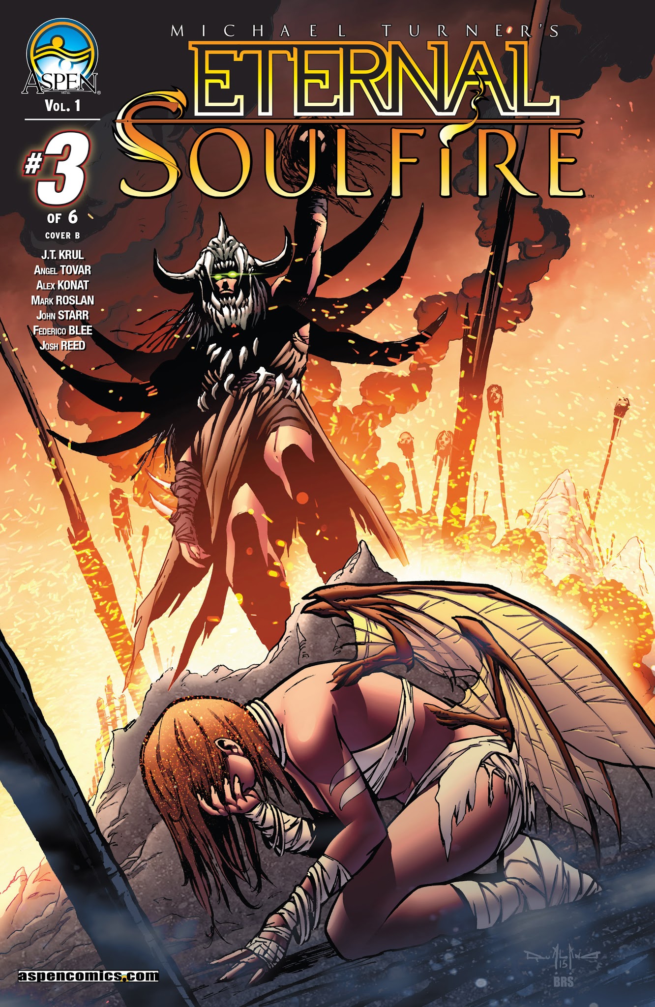 Read online Michael Turner's Eternal Soulfire comic -  Issue #3 - 2