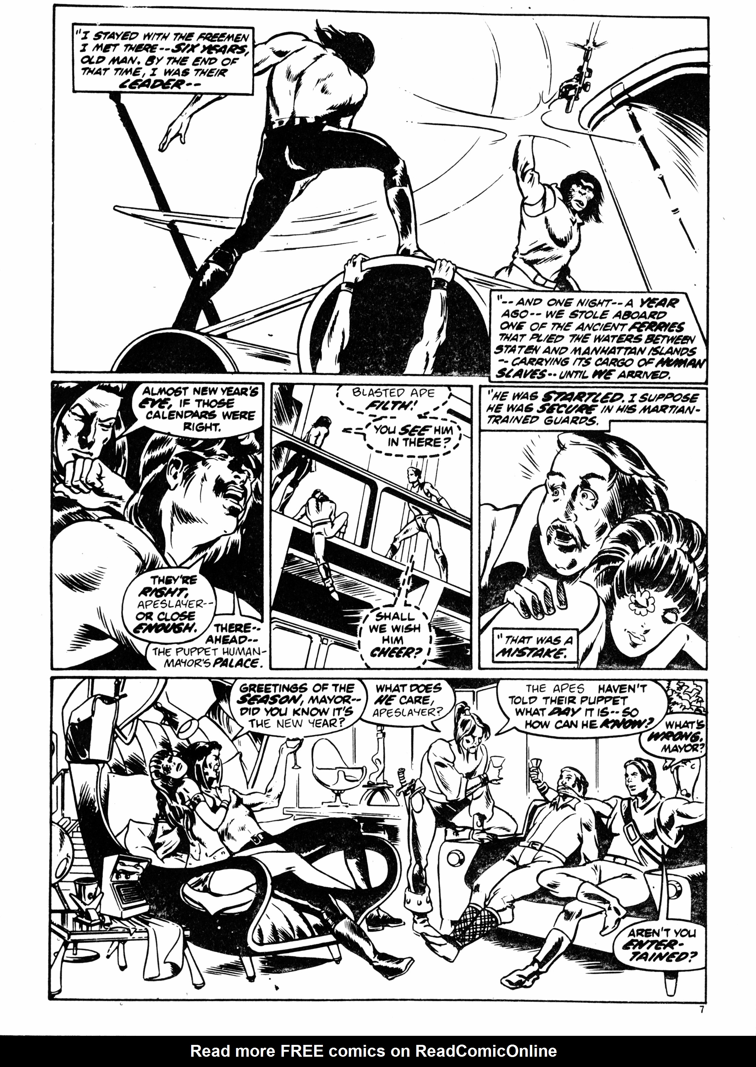 Read online Planet of the Apes (1974) comic -  Issue #24 - 7