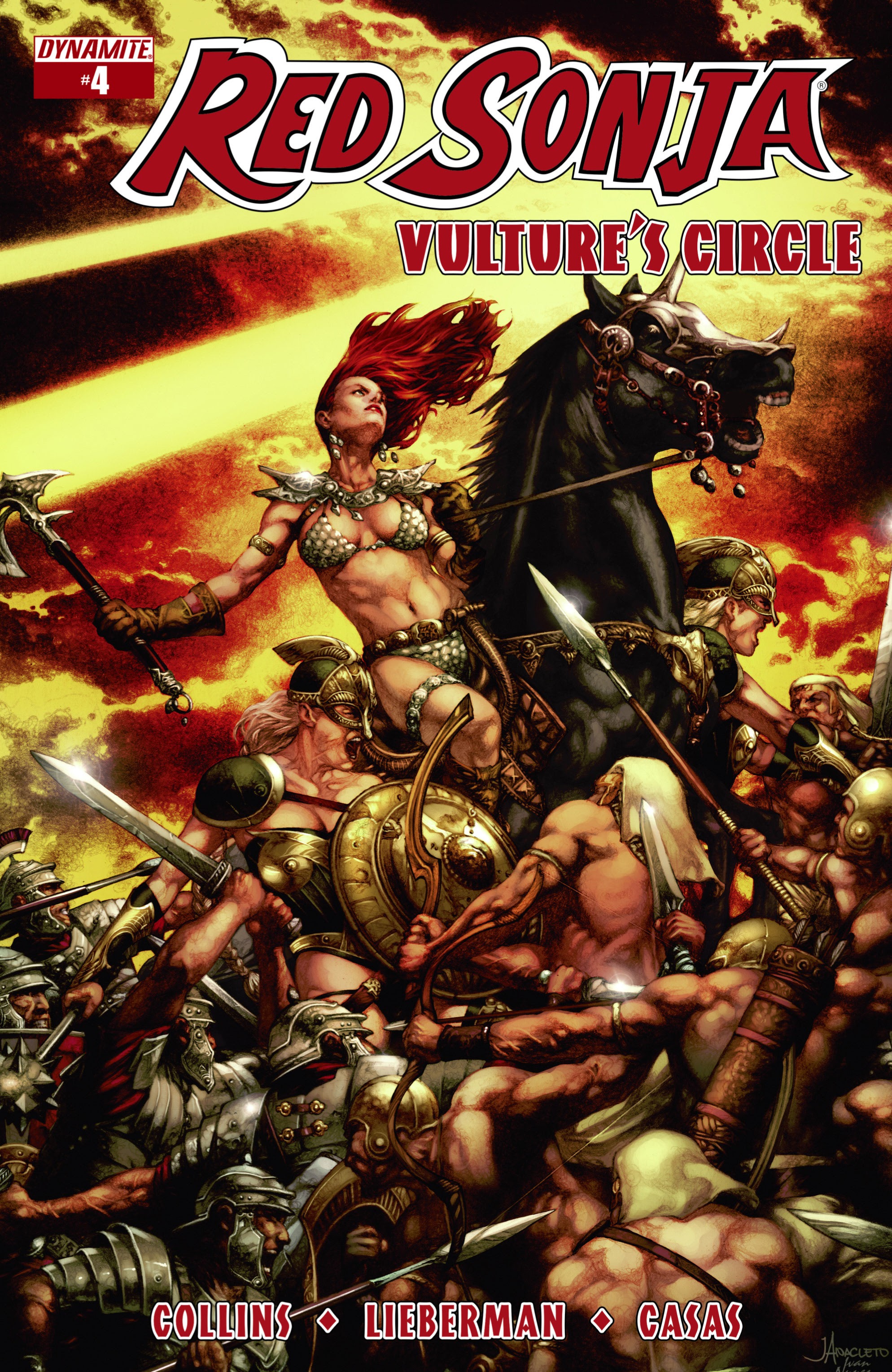 Read online Red Sonja: Vulture's Circle comic -  Issue #4 - 1