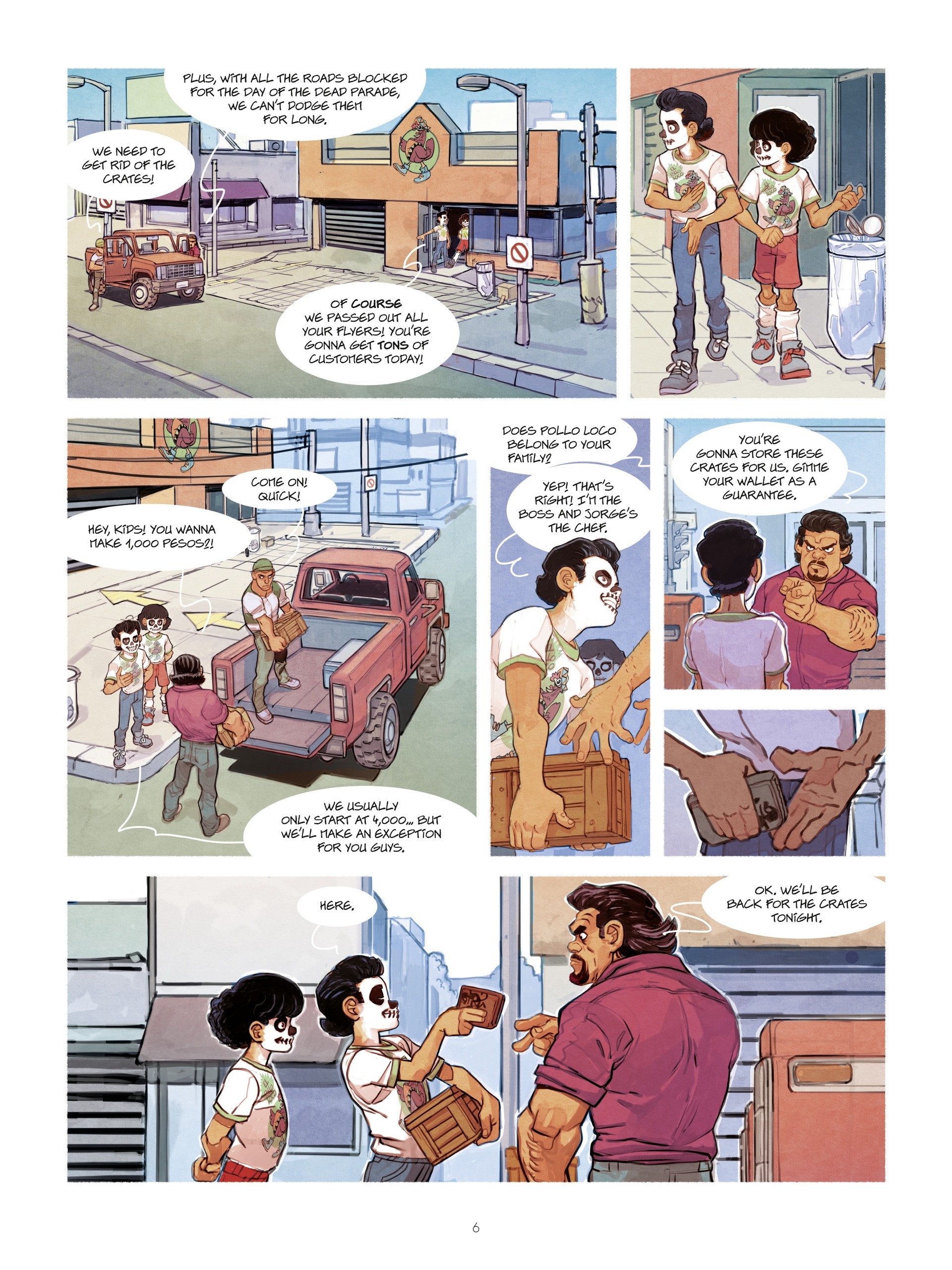 Read online Masks comic -  Issue #1 - 6