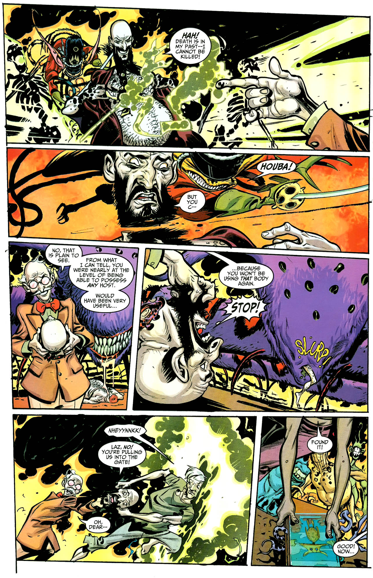 Read online Mysterius comic -  Issue #6 - 17