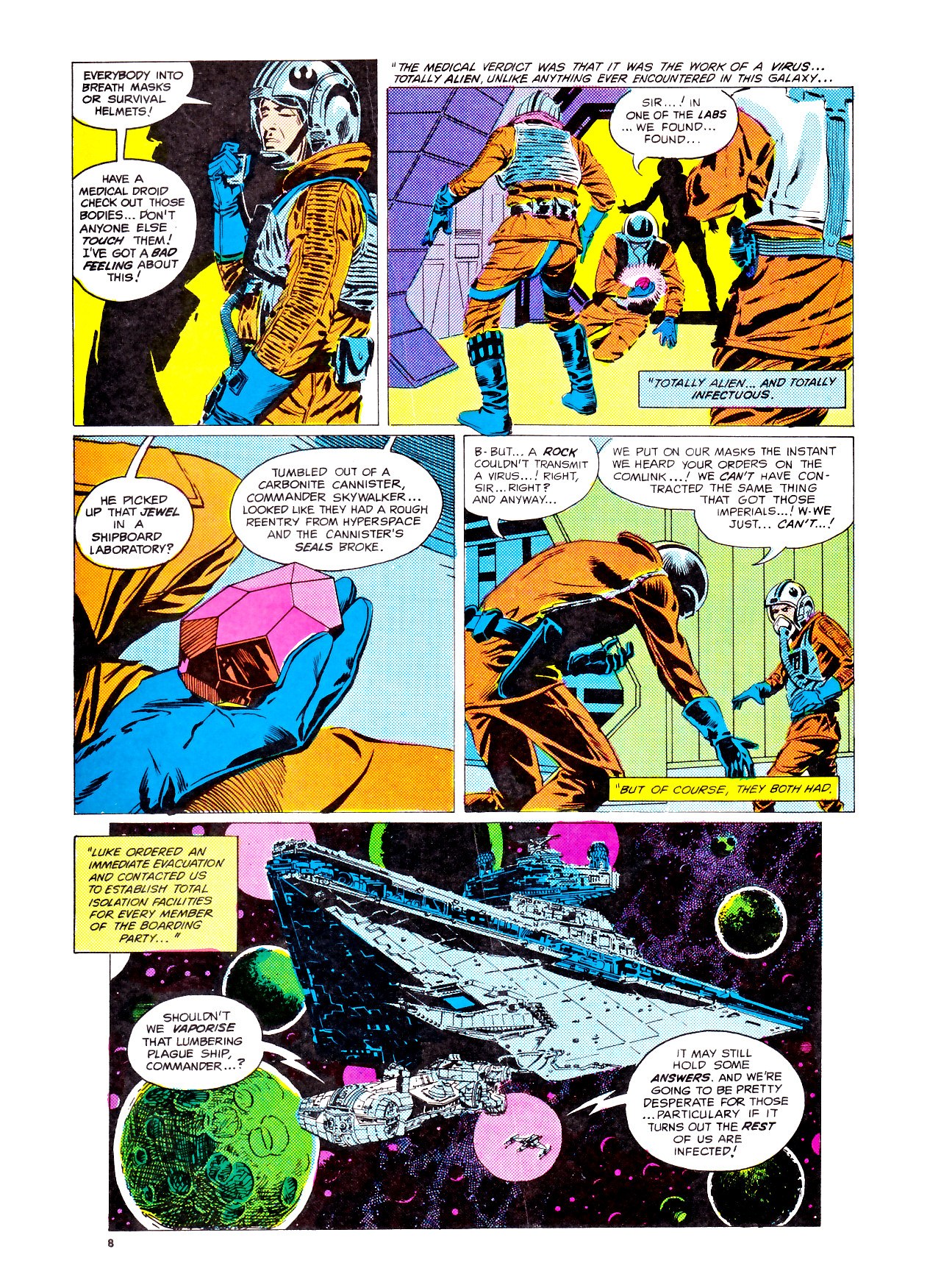 Read online Return of the Jedi comic -  Issue #74 - 8