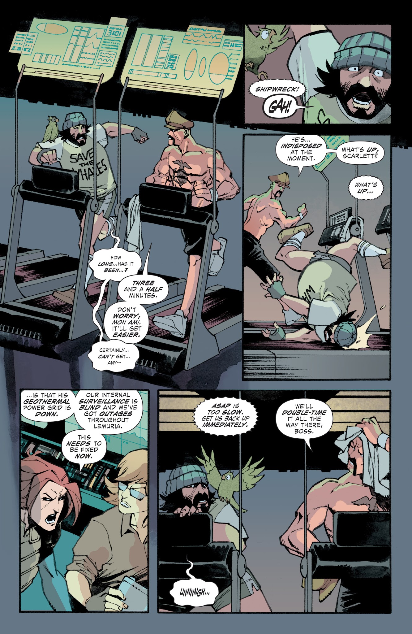 Read online Scarlett's Strike Force comic -  Issue #3 - 8