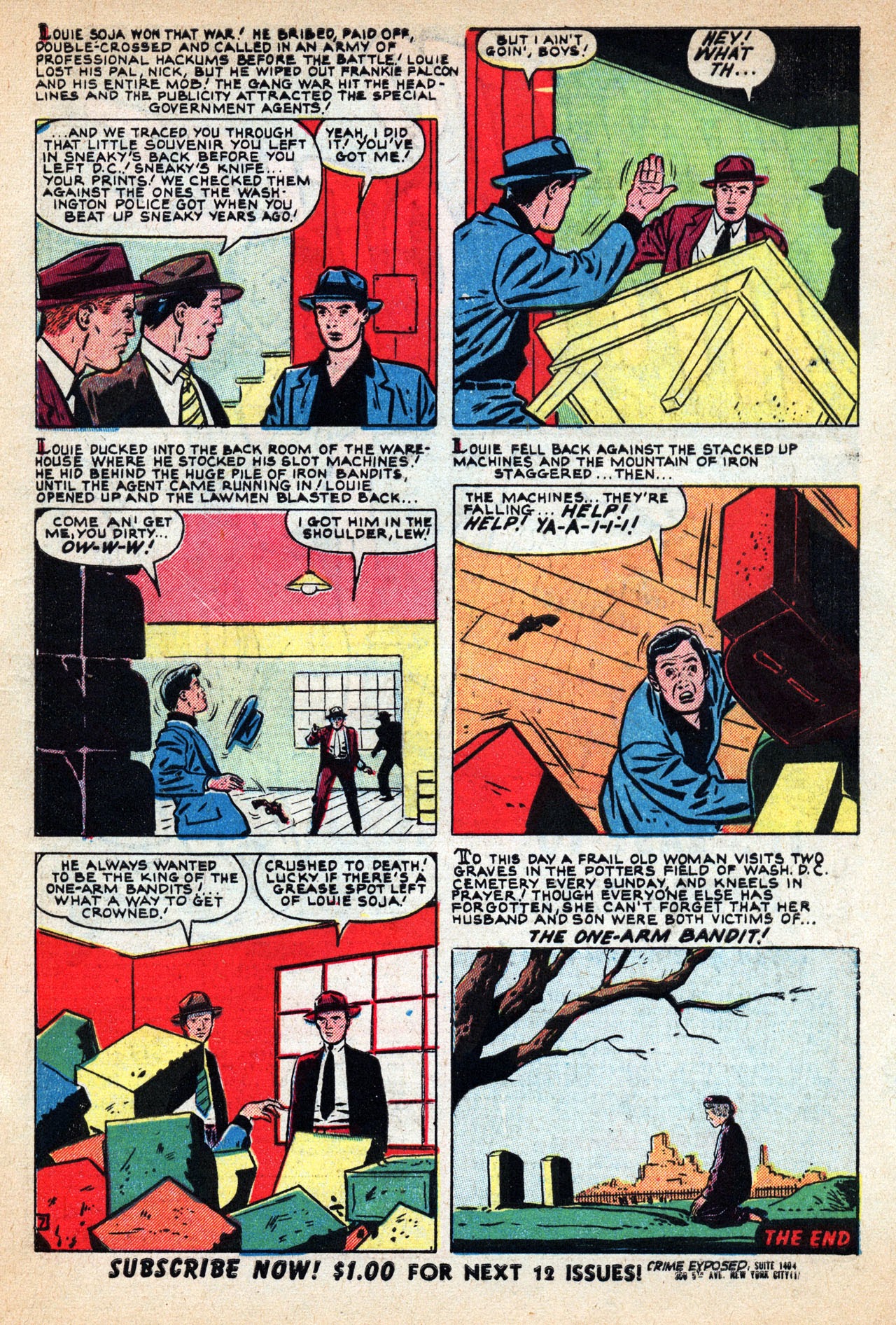 Read online Crime Exposed (1950) comic -  Issue #4 - 9