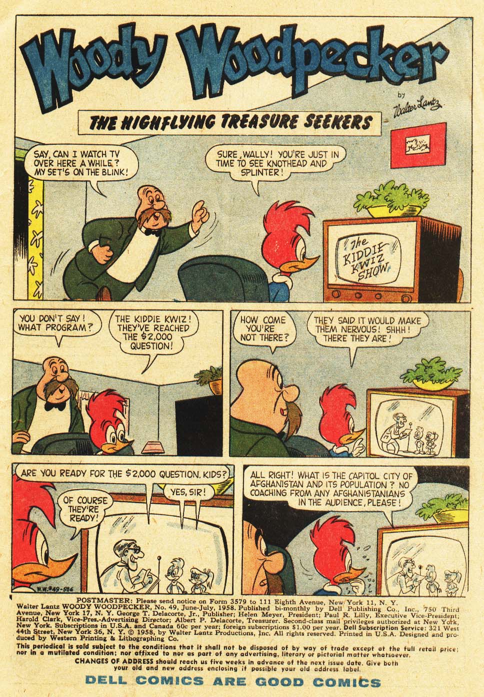 Read online Walter Lantz Woody Woodpecker (1952) comic -  Issue #49 - 3