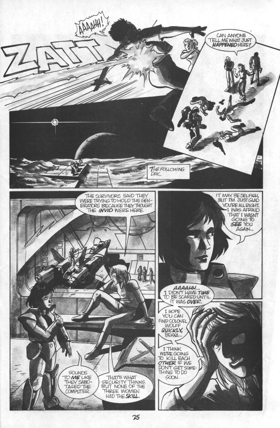 Read online Robotech: Invid War comic -  Issue #6 - 25