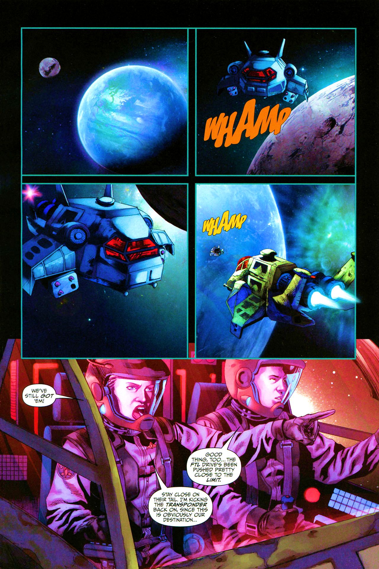 Read online Battlestar Galactica: Season Zero comic -  Issue #4 - 6