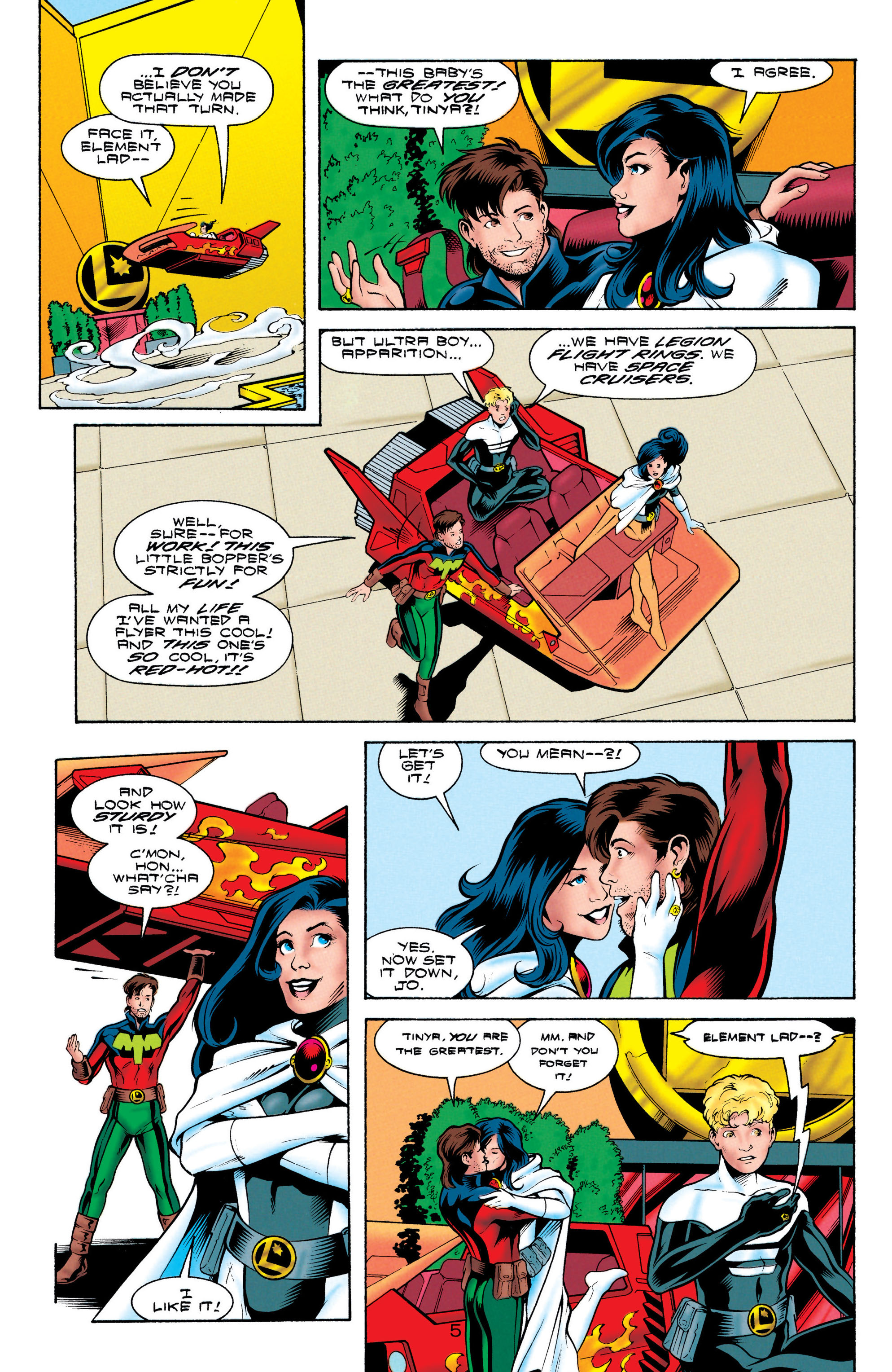 Read online Legionnaires comic -  Issue #67 - 6