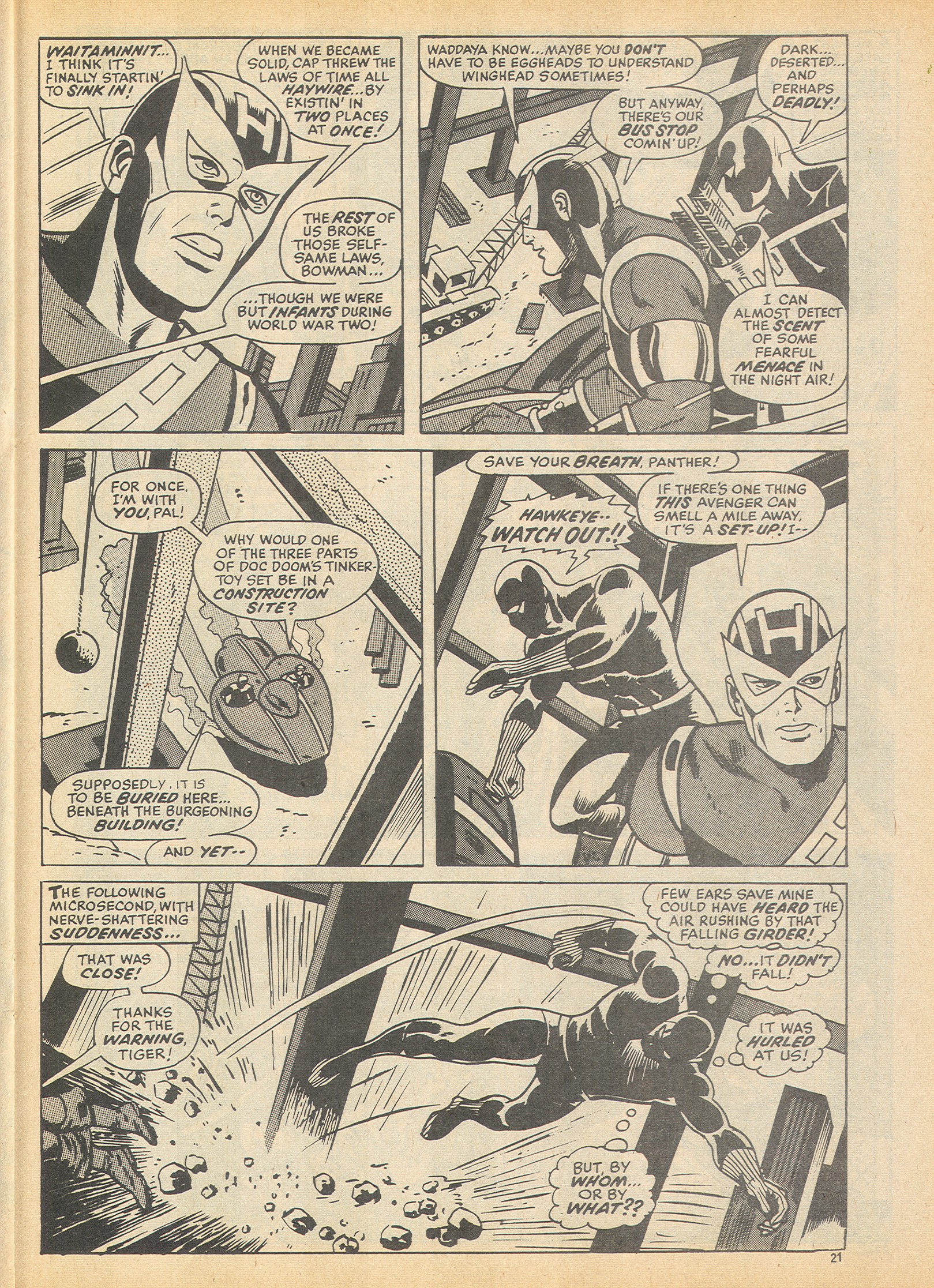 Read online The Avengers (1973) comic -  Issue #80 - 20