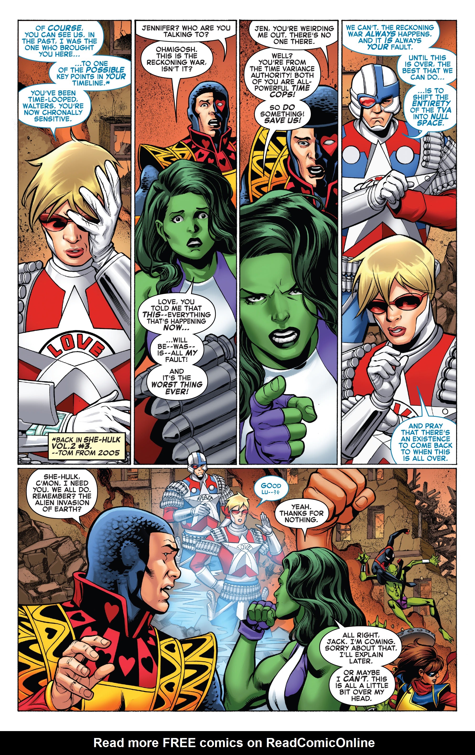 Read online Fantastic Four: Reckoning War Alpha comic -  Issue #1 - 15