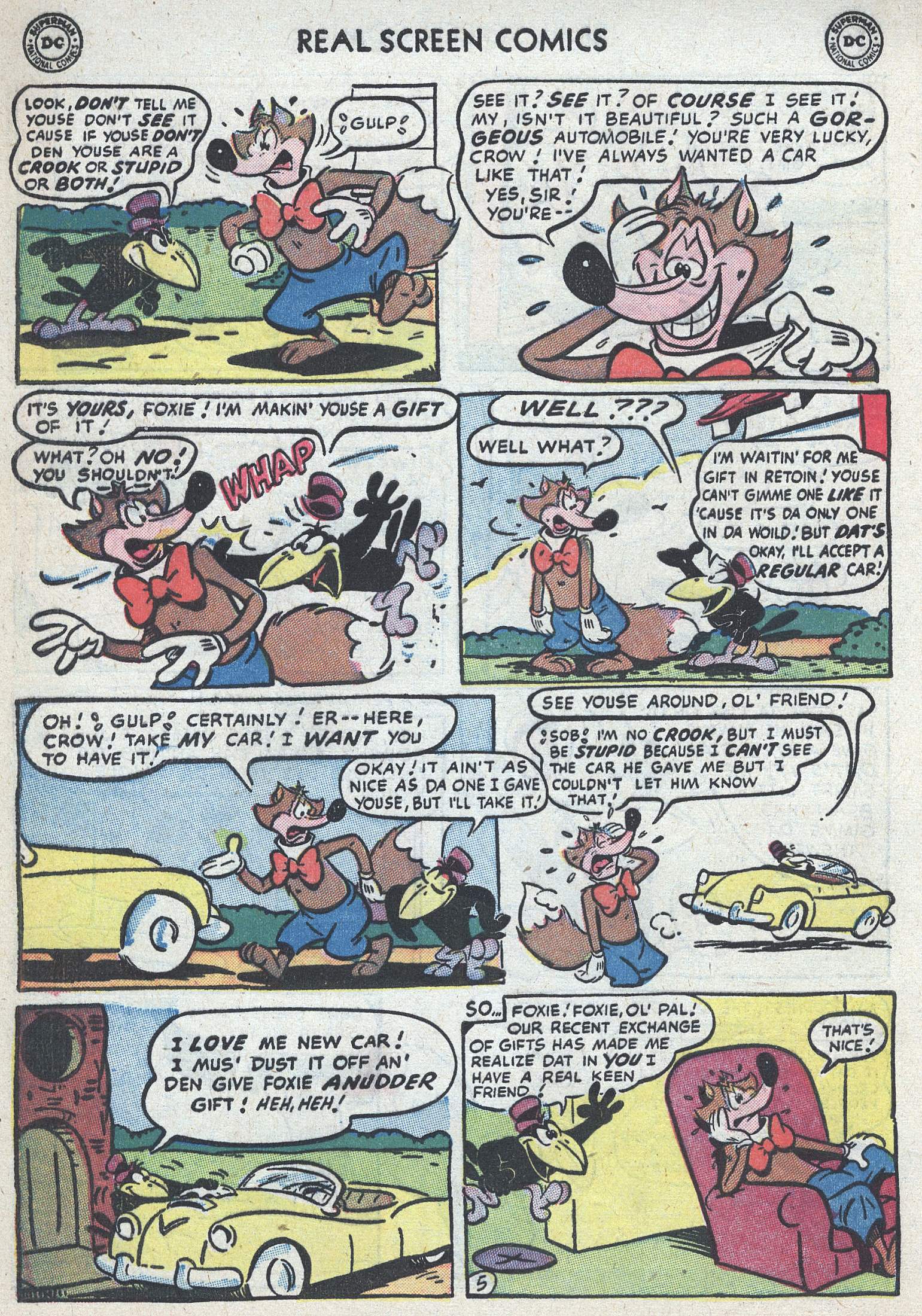 Read online Real Screen Comics comic -  Issue #65 - 32