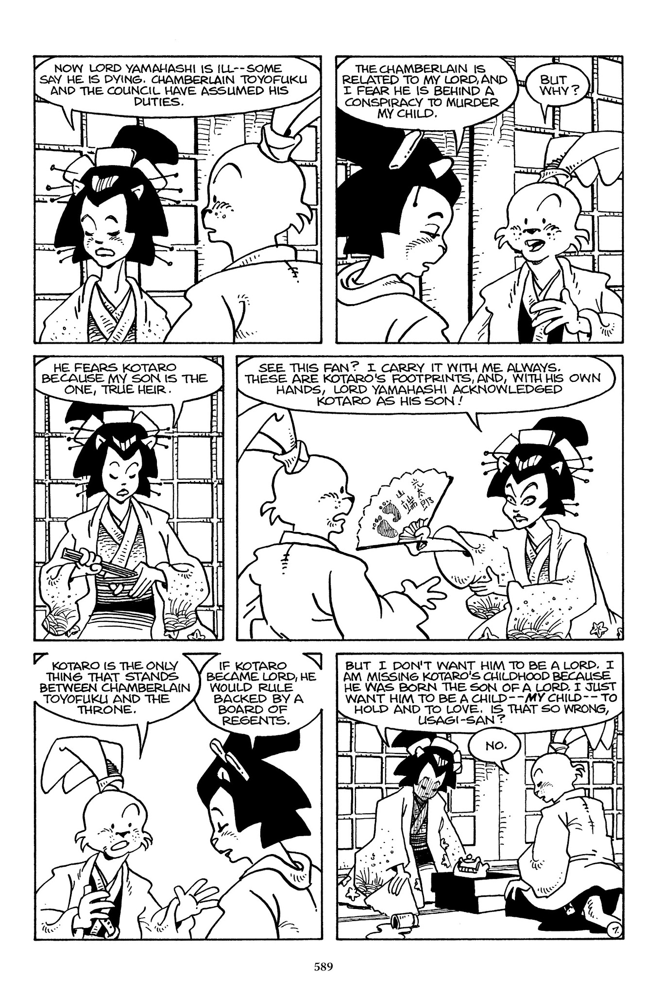 Read online The Usagi Yojimbo Saga comic -  Issue # TPB 2 - 581