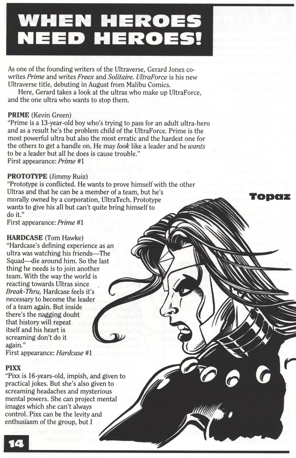 Read online Malibu Ashcan: UltraForce comic -  Issue #1 - 15