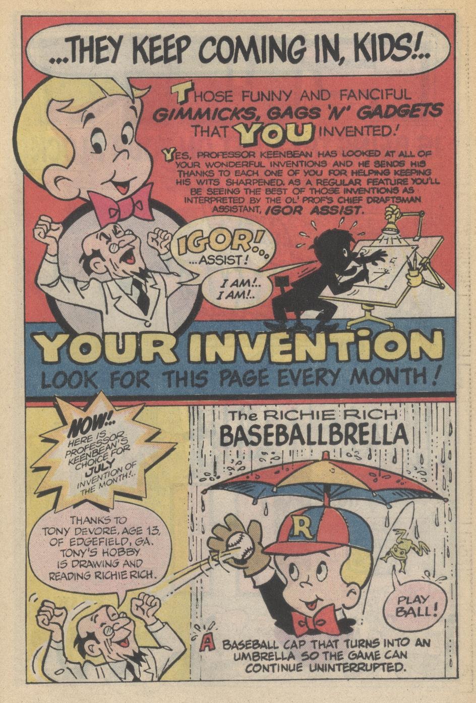 Read online Richie Rich And [...] comic -  Issue #1 - 33