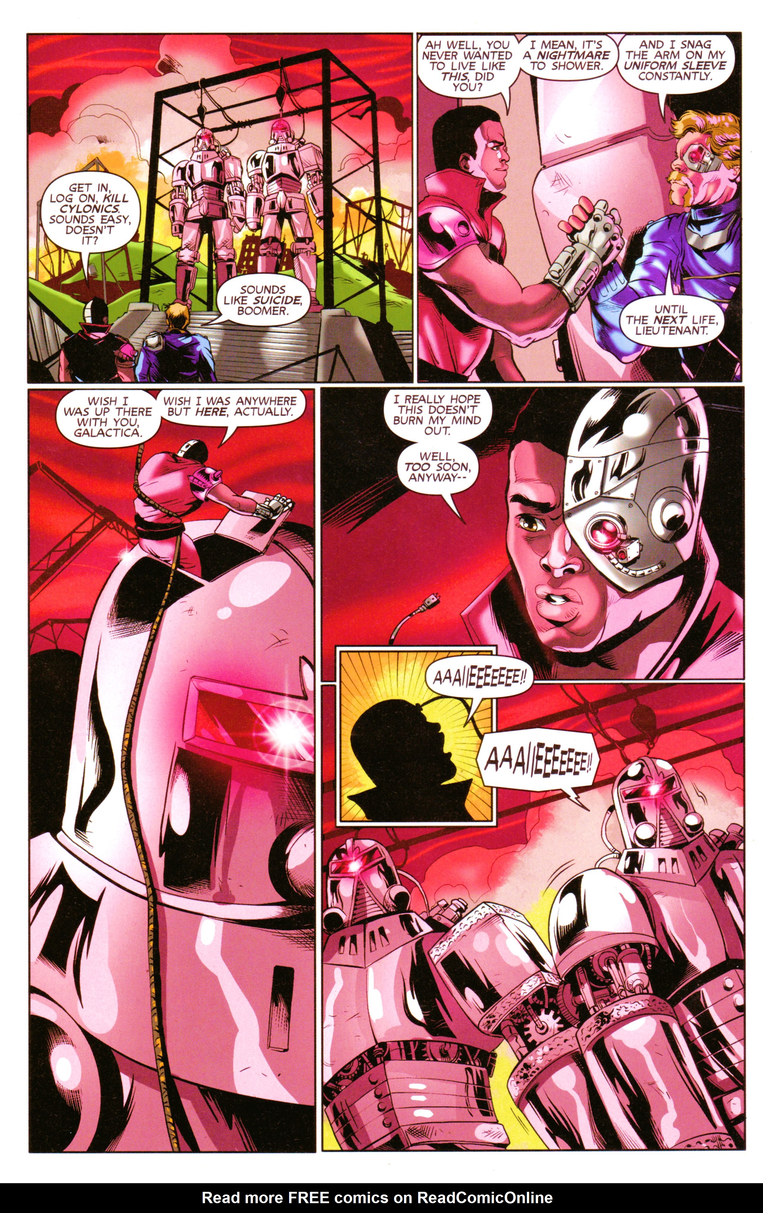 Read online Steampunk Battlestar Galactica 1880 comic -  Issue #4 - 10