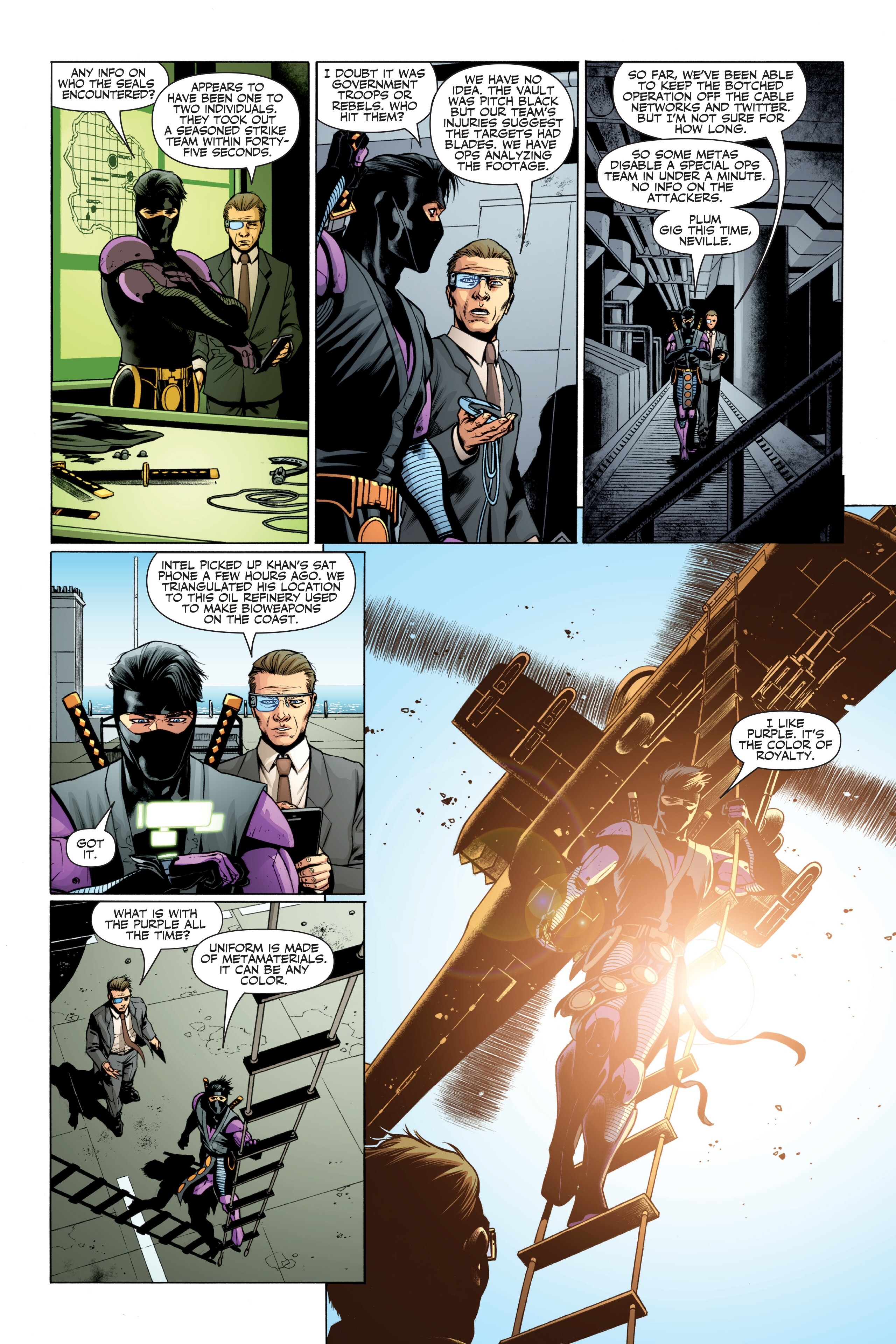 Read online Ninjak (2015) comic -  Issue # _Deluxe Edition 2 (Part 5) - 11