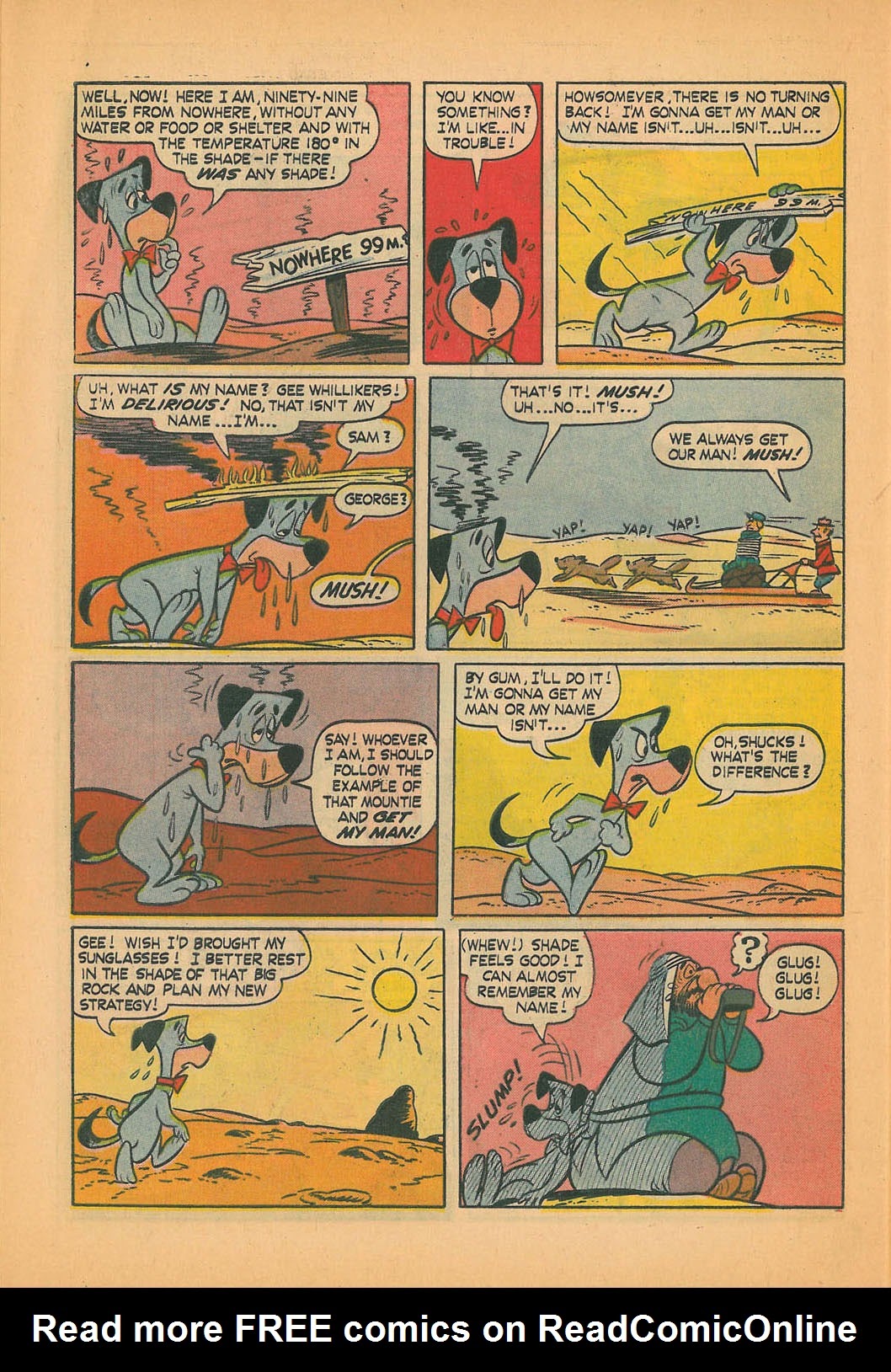 Read online Huckleberry Hound (1960) comic -  Issue #29 - 30