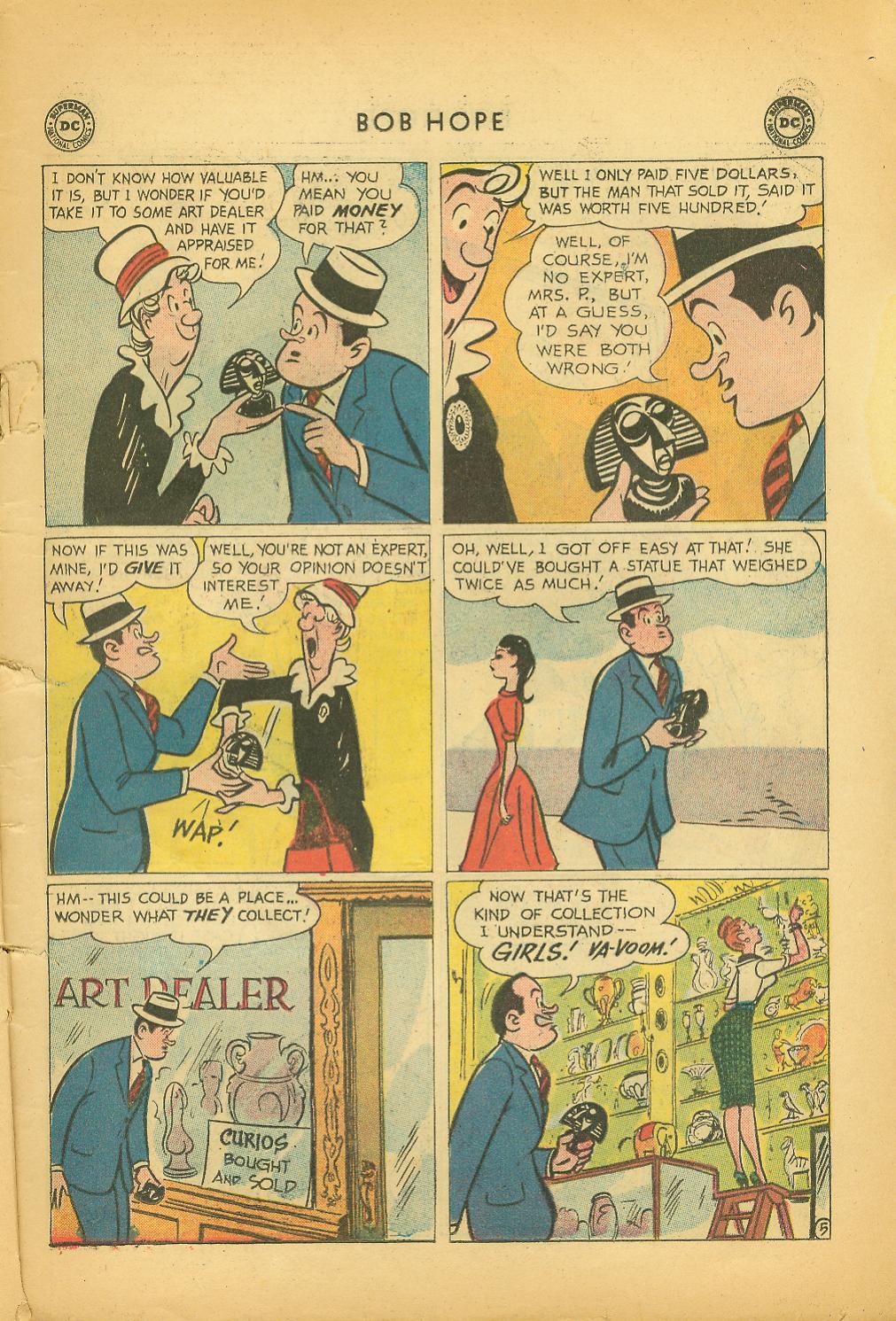 Read online The Adventures of Bob Hope comic -  Issue #64 - 7