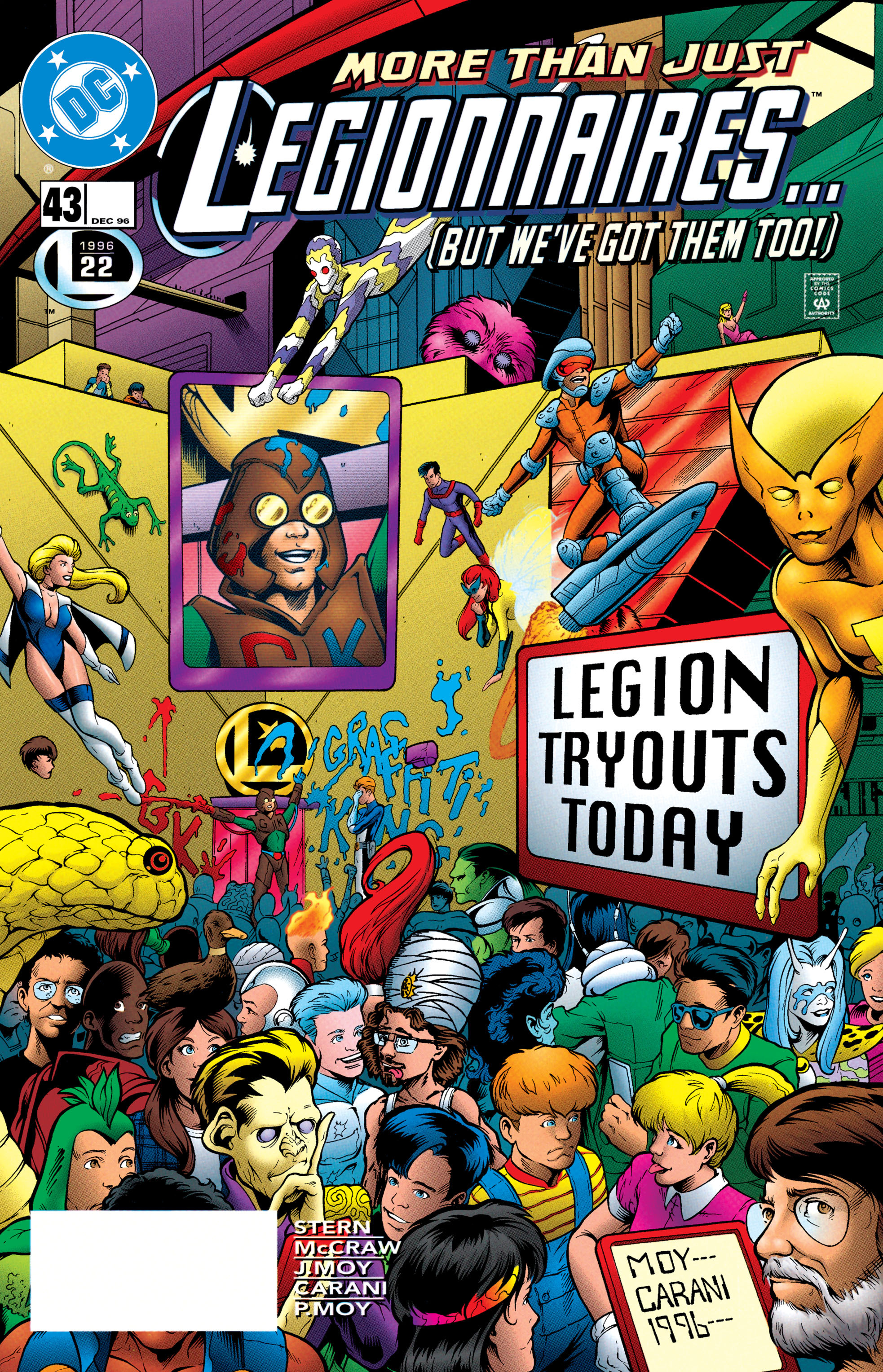 Read online Legionnaires comic -  Issue #43 - 1