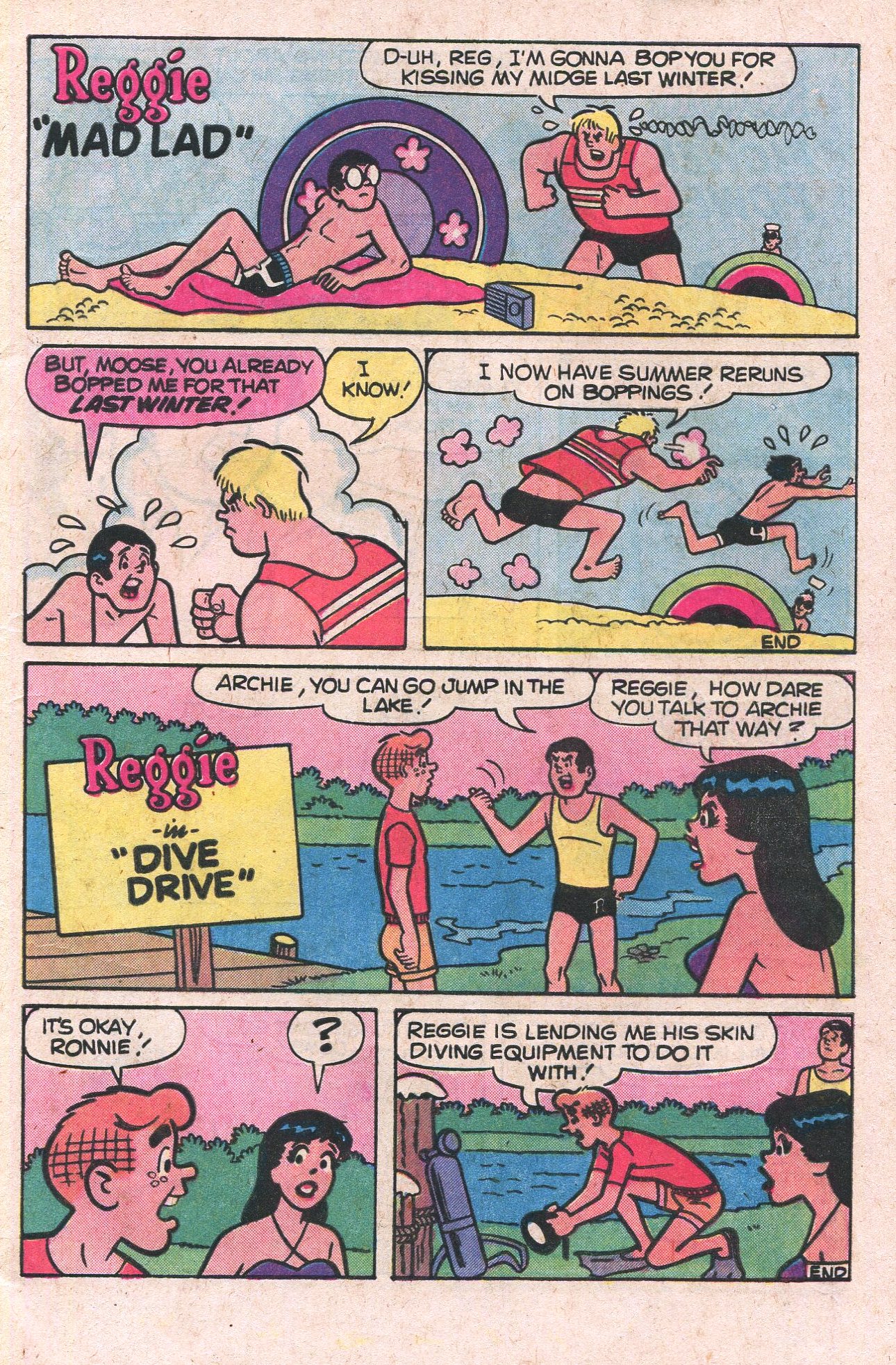 Read online Reggie's Wise Guy Jokes comic -  Issue #51 - 5
