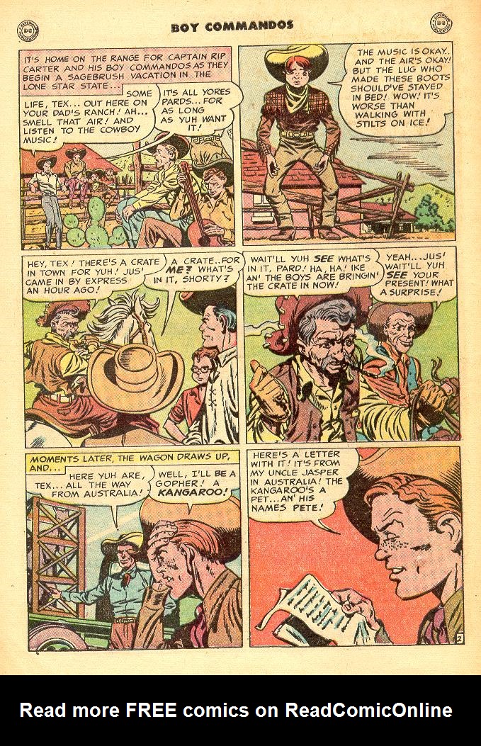 Read online Boy Commandos comic -  Issue #35 - 40
